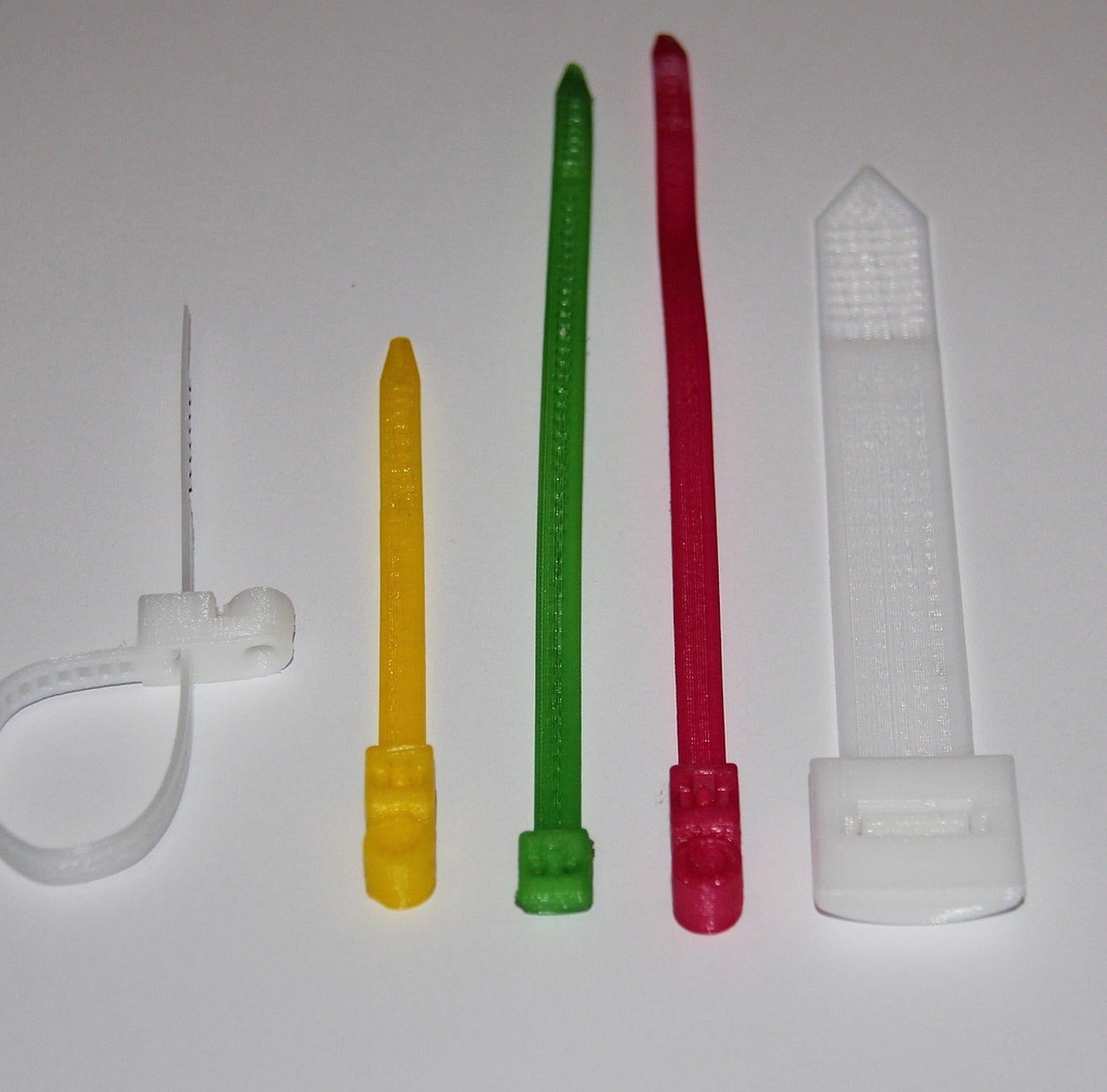 Customizable Cable Tie – 3D Baskı Modeli