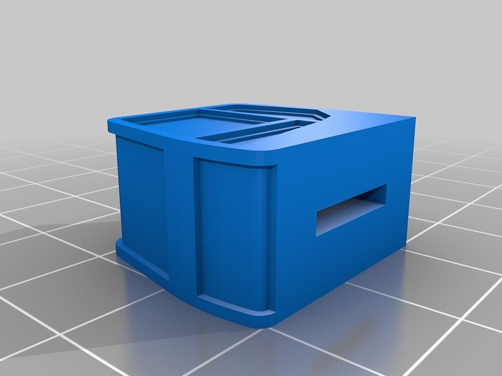 Easy to print Generic Excavator (esc: 1:100 or HO Scale) – 3D Baskı Modeli