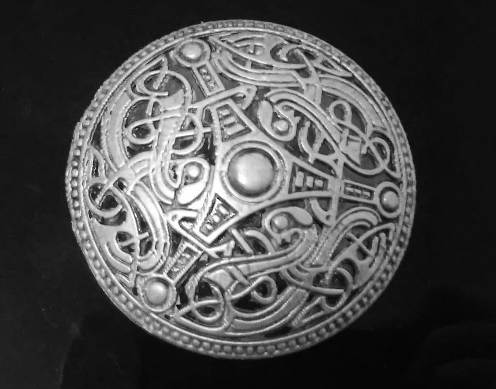 Viking Brooch – 3D Baskı Modeli