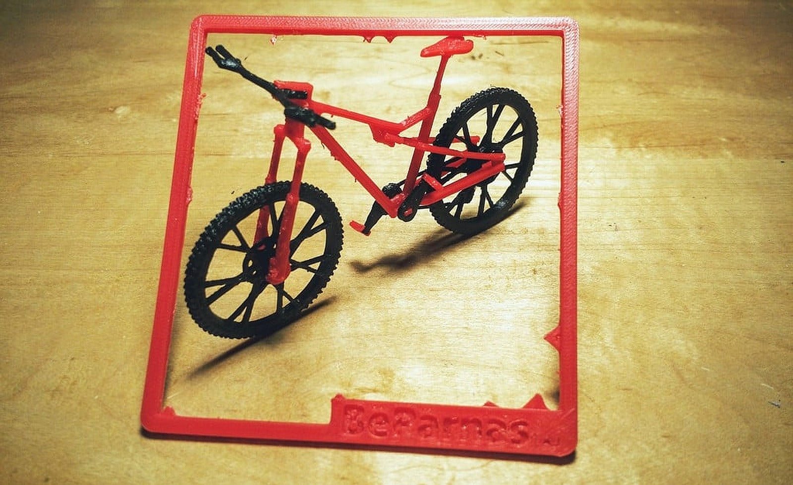Snap-Together Model Mountain Bike – 3D Baskı Modeli