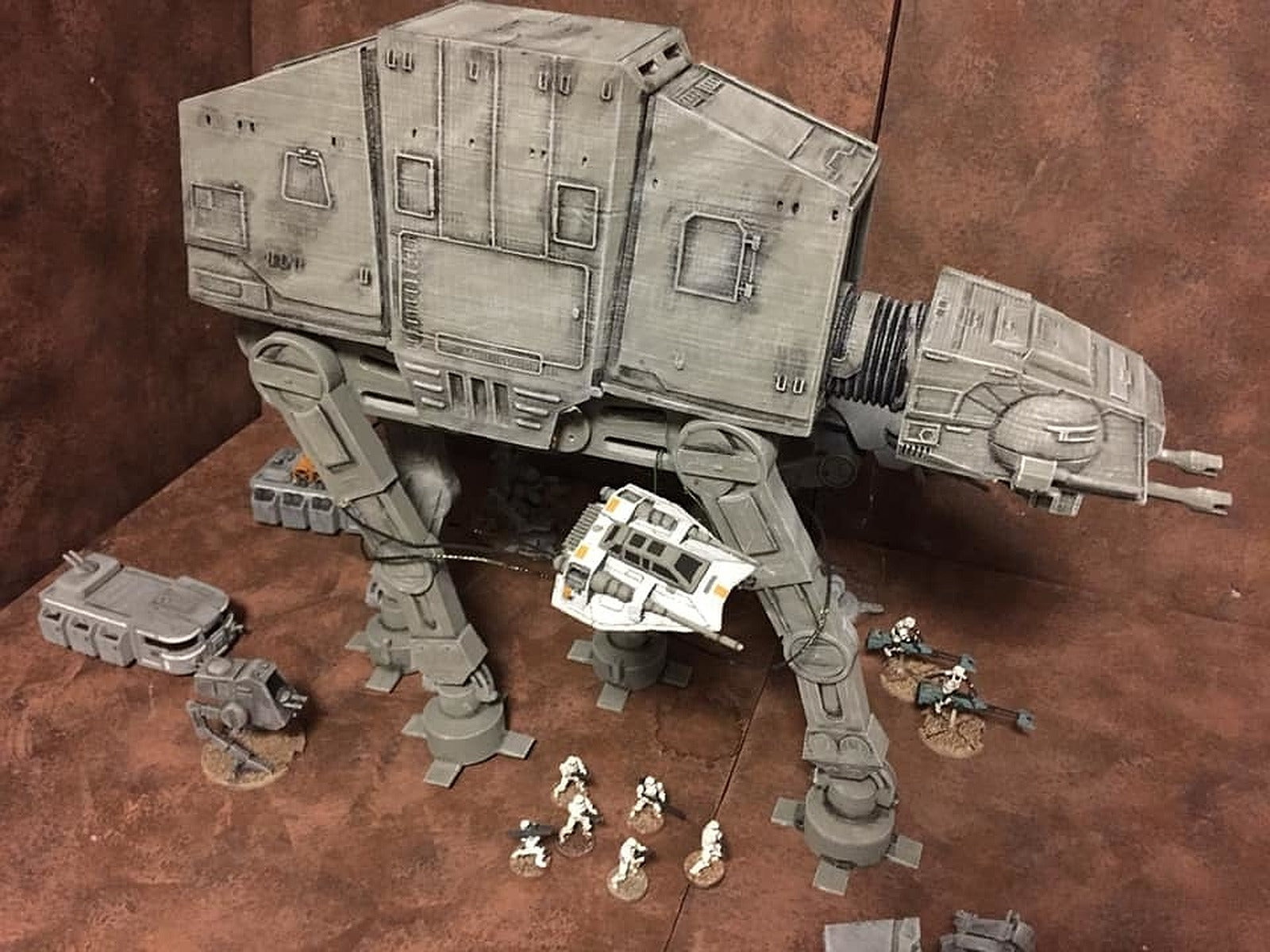 AT-AT Walker (Star Wars Legion scale) – 3D Baskı Modeli
