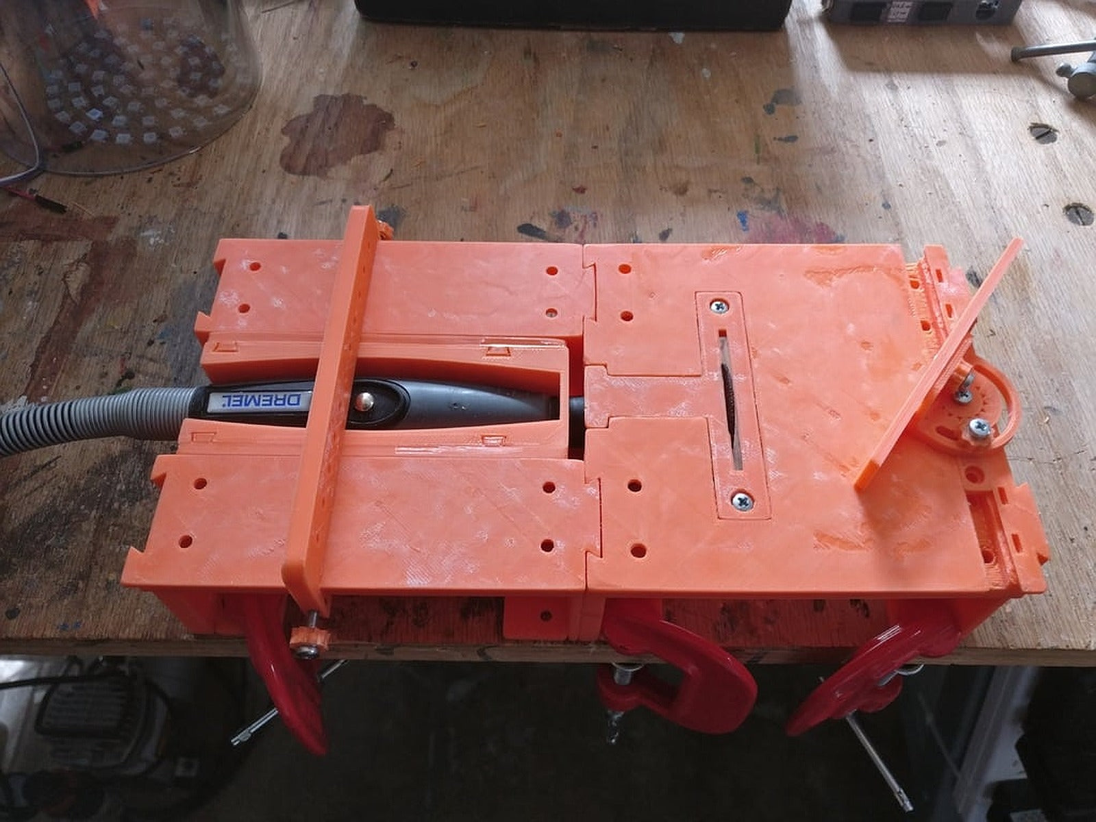 Transformable Dremel table saw / disc sander / shaper – 3D Baskı Modeli