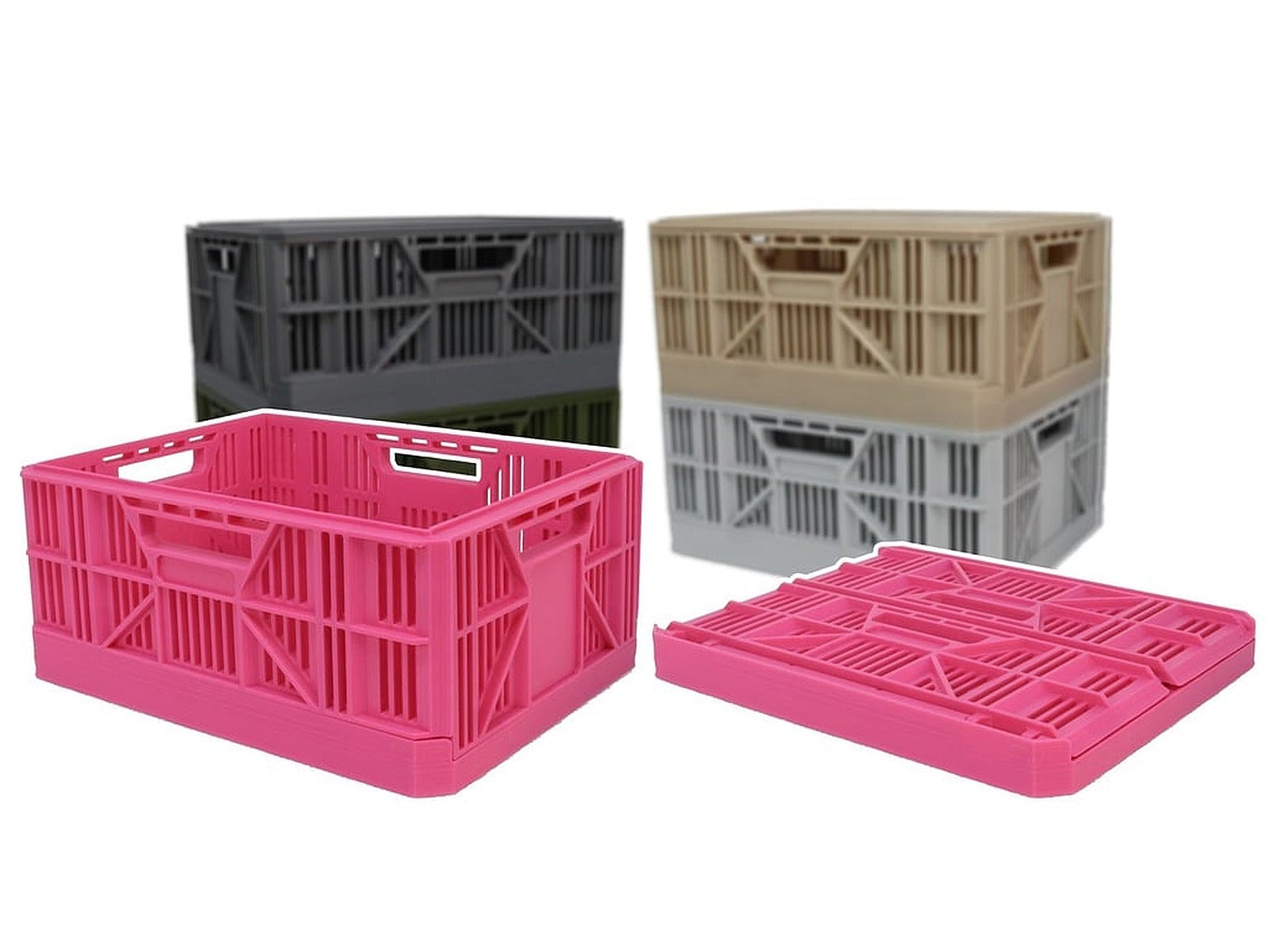Miniature Collapsible Crate – 3D Baskı Modeli