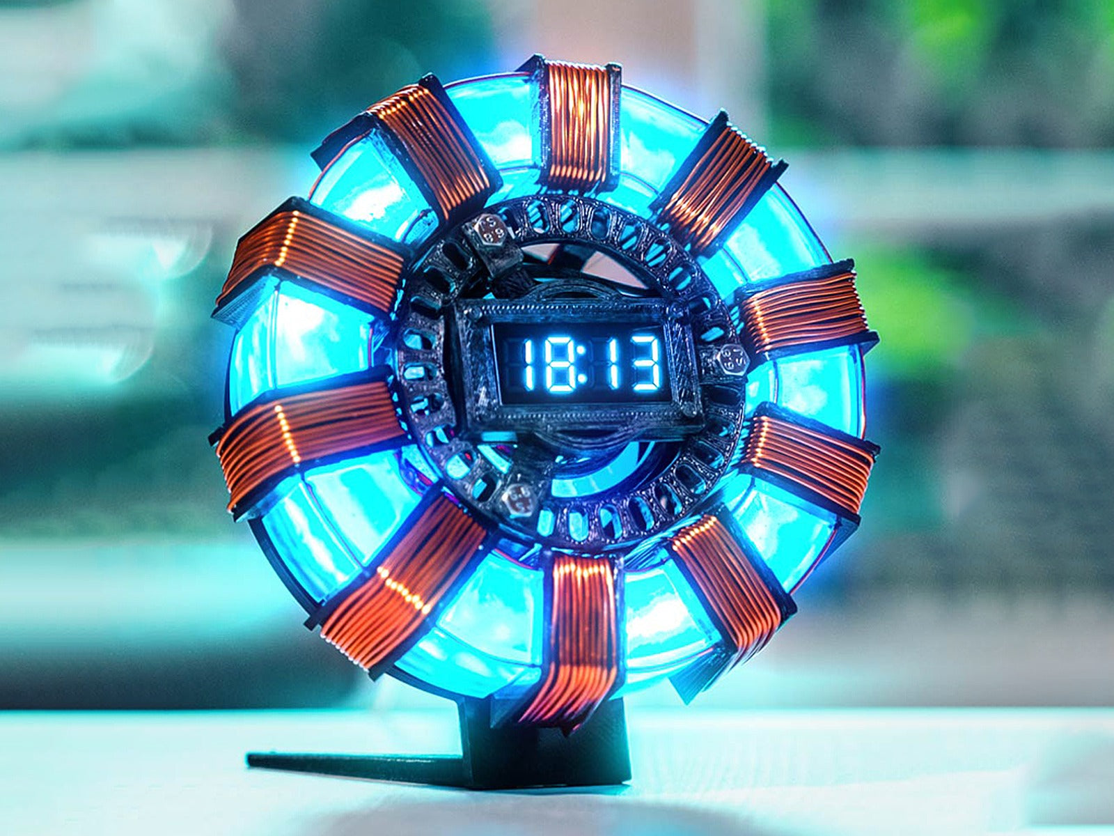 Iron Man Arc Reactor Clock – 3D Baskı Modeli