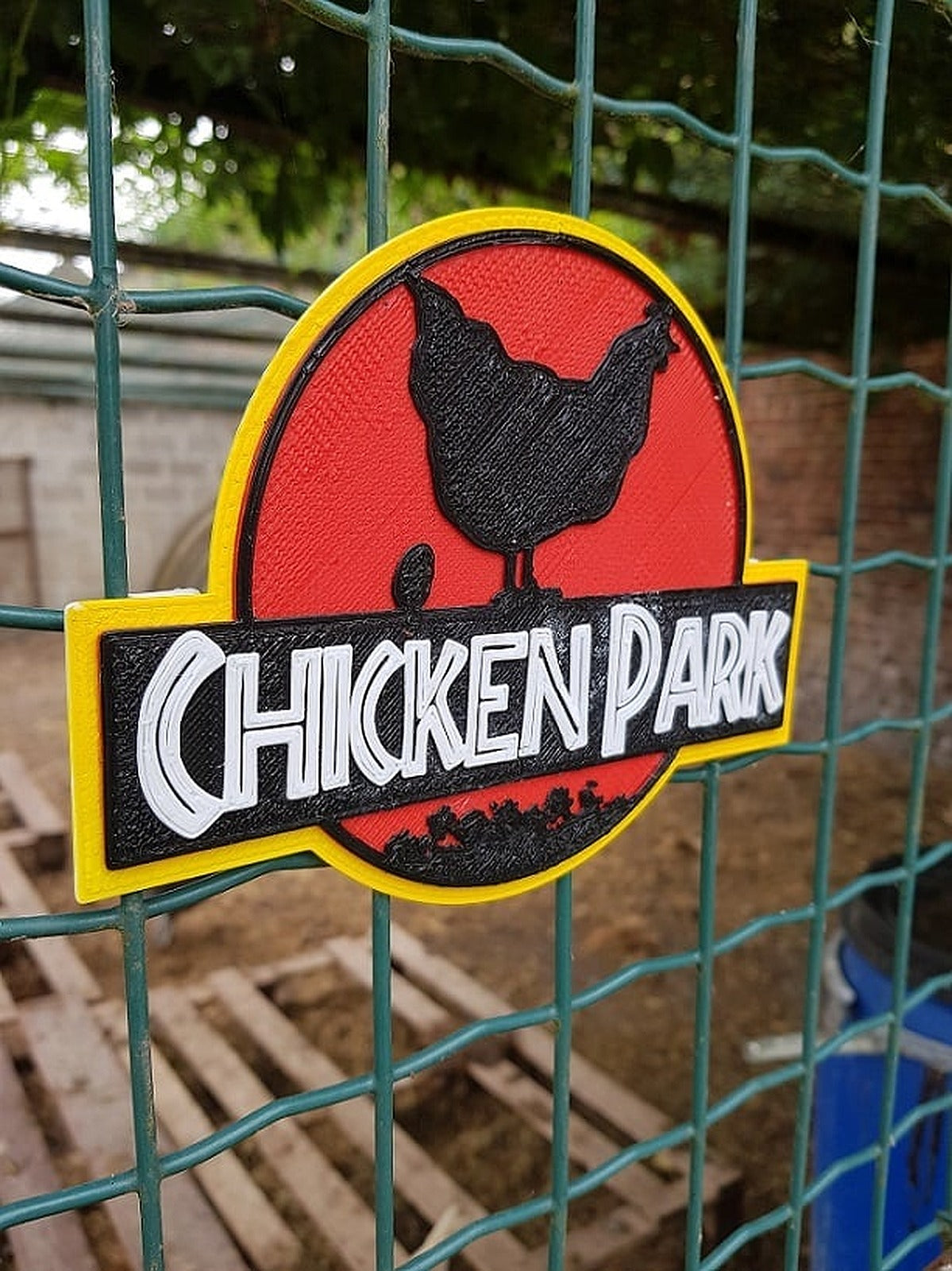 Chicken Park separated colors – 3D Baskı Modeli