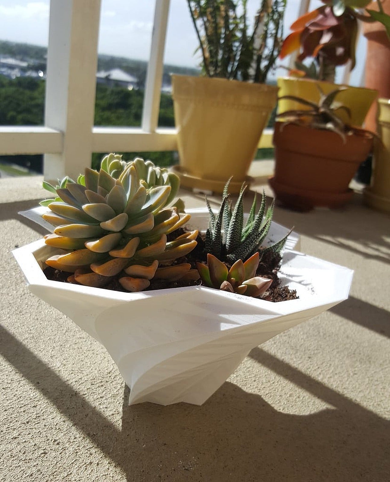 vazo saksı geometric – 3D Baskı Modeli