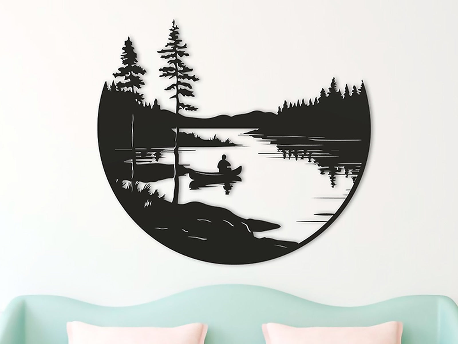 Solo Canoeist – 3D Baskı Modeli