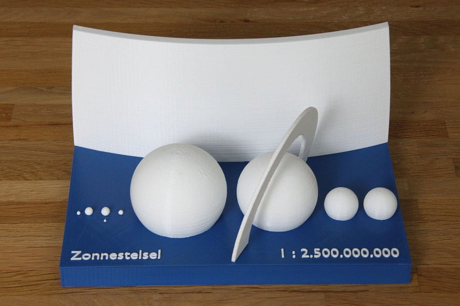 Scale model of the Solar System – 3D Baskı Modeli