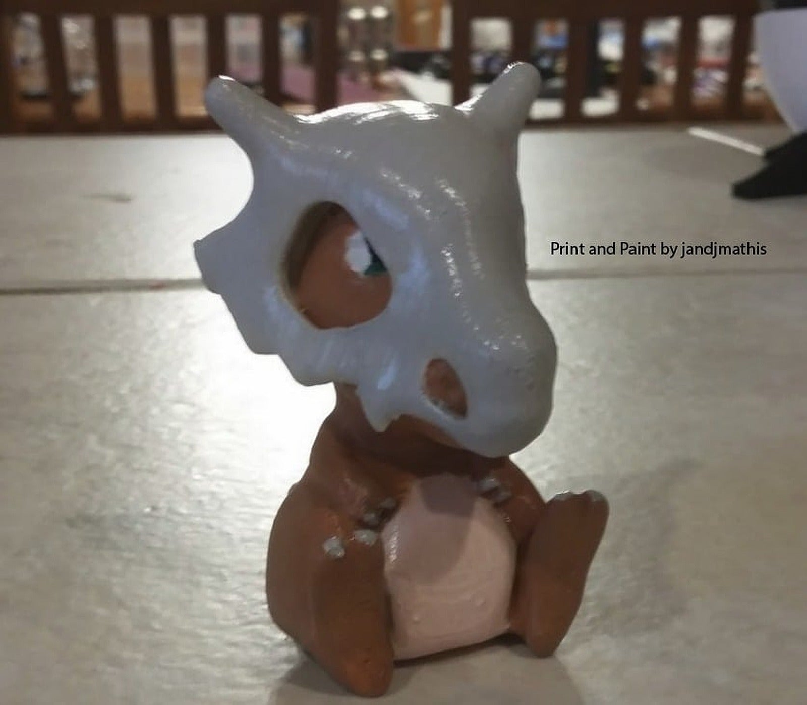 Cute Cubone Trex Pokemon – 3D Baskı Modeli