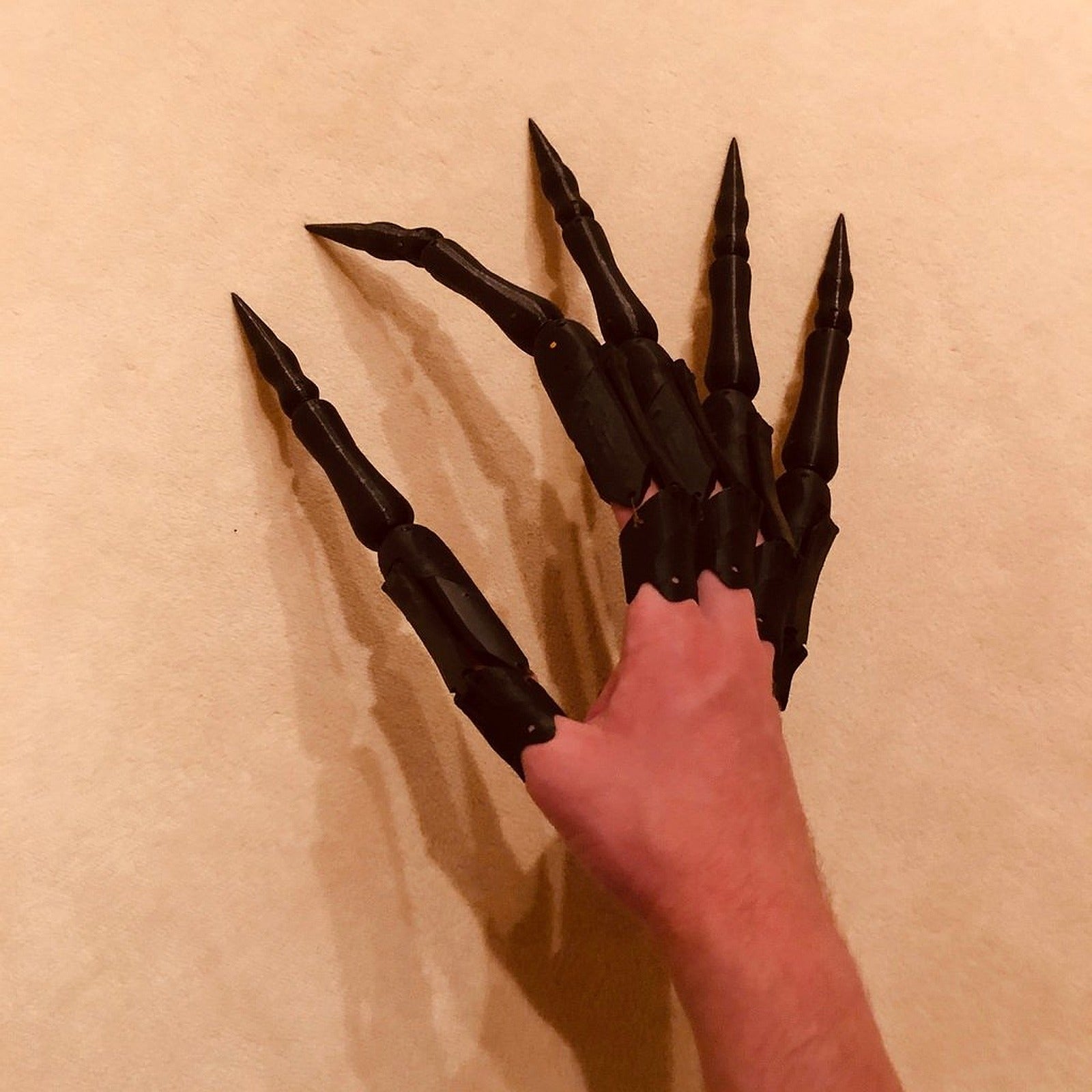 articulated finger extensions – 3D Baskı Modeli