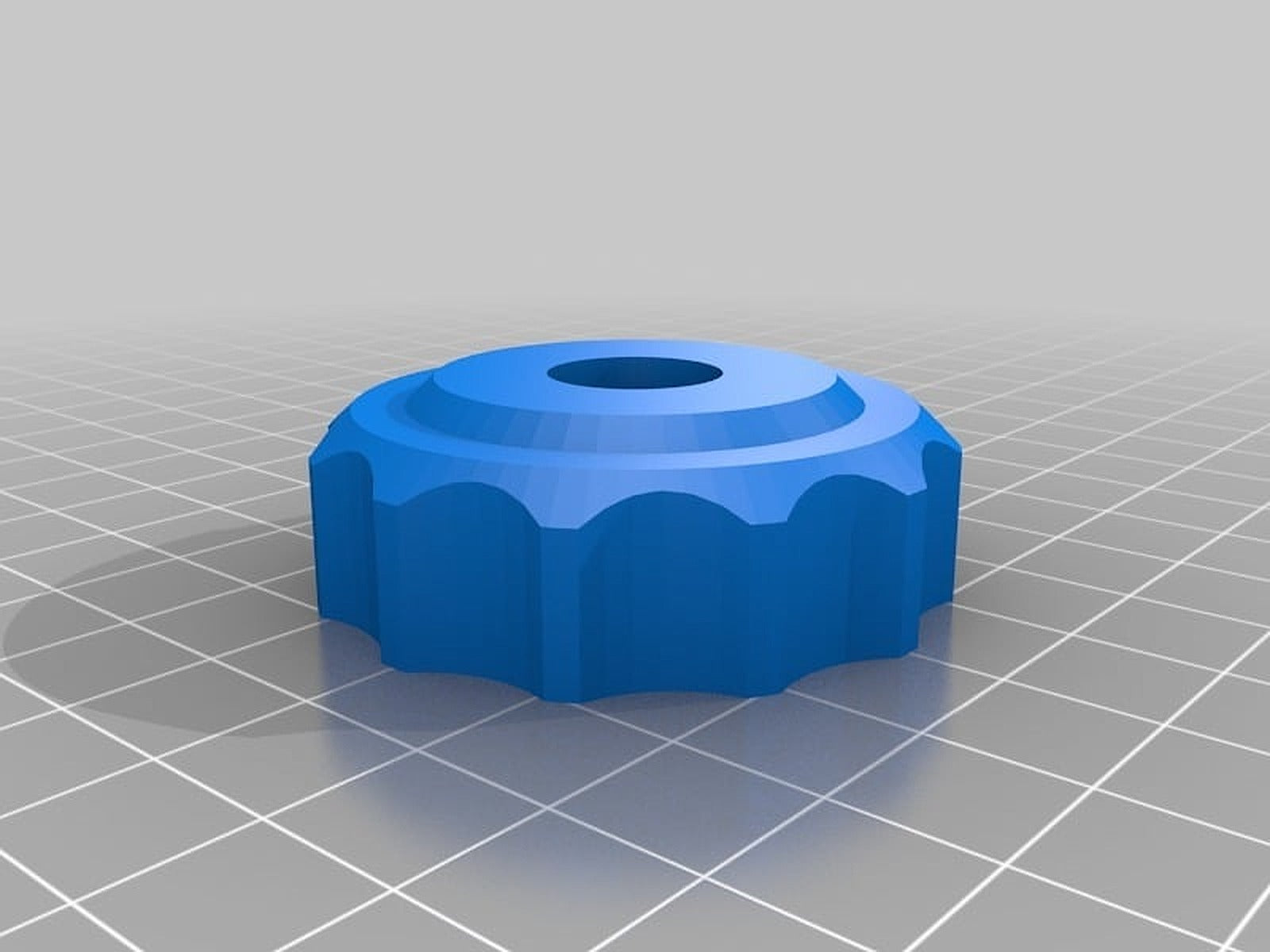 Knobs, based on: M3, M4, M5, M6, M8, M10 nuts and lock-nuts – 3D Baskı Modeli