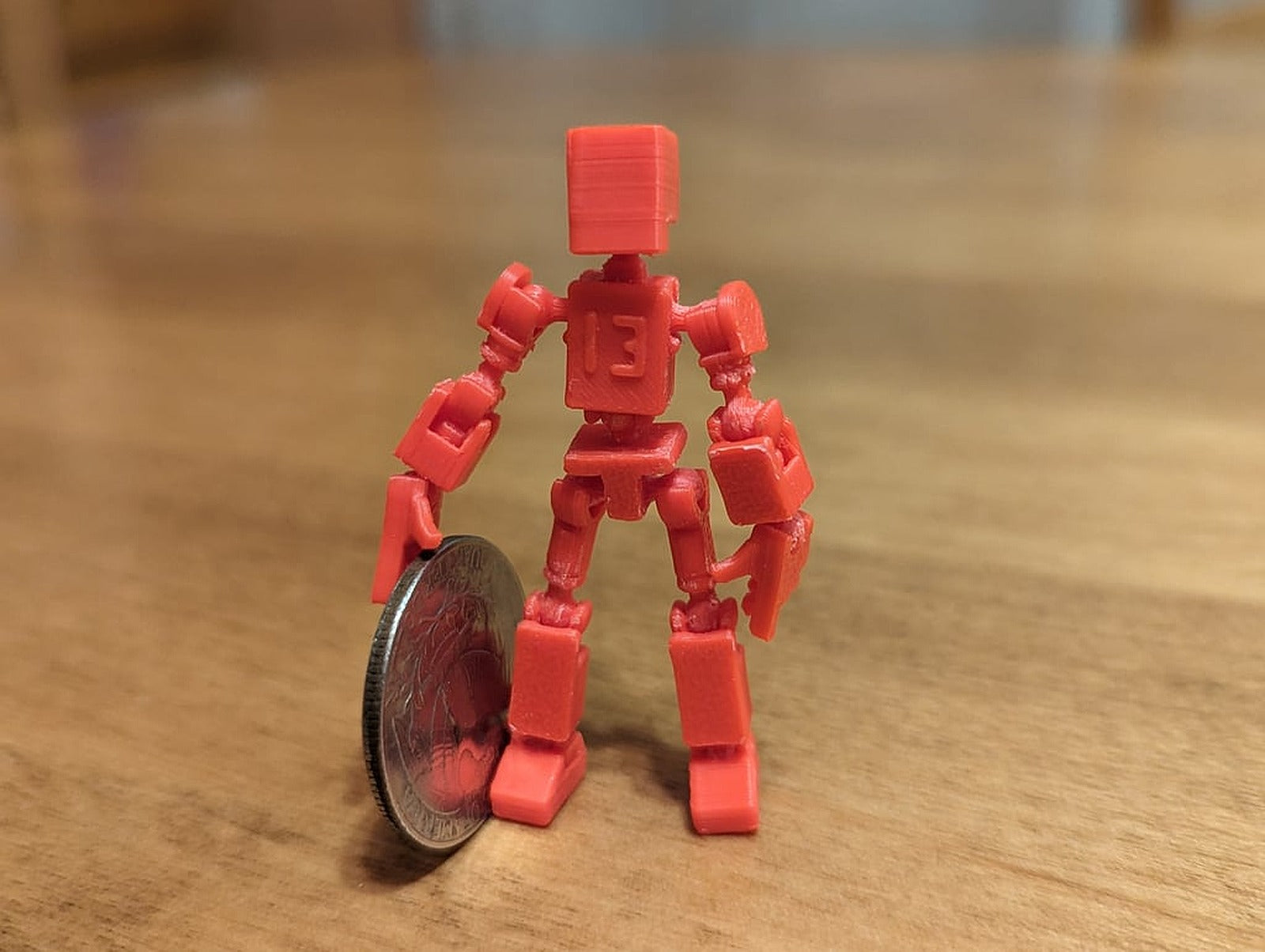 Micro Mini 13 Jointed Action figür – 3D Baskı Modeli