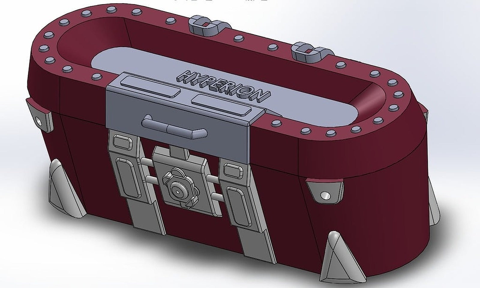 Borderlands Loot Chest – 3D Baskı Modeli