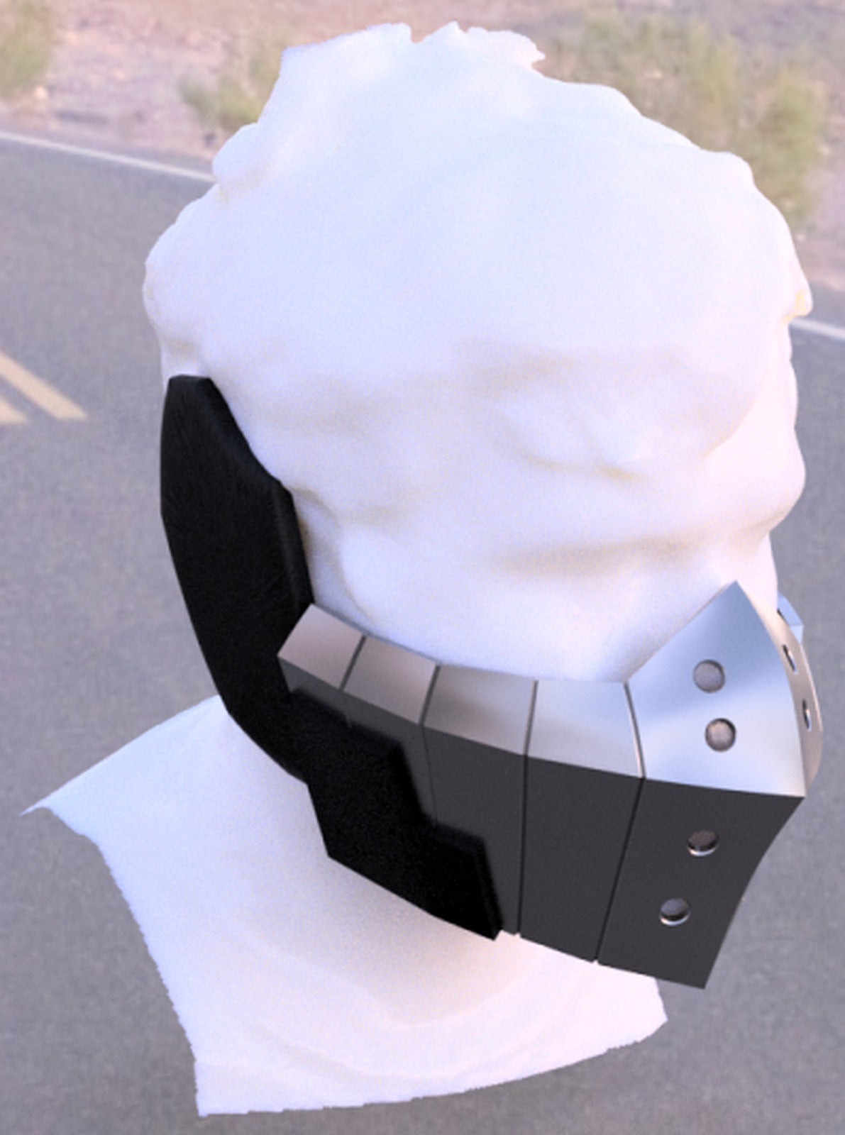 Izuku Midoriya Deku Mask – 3D Baskı Modeli