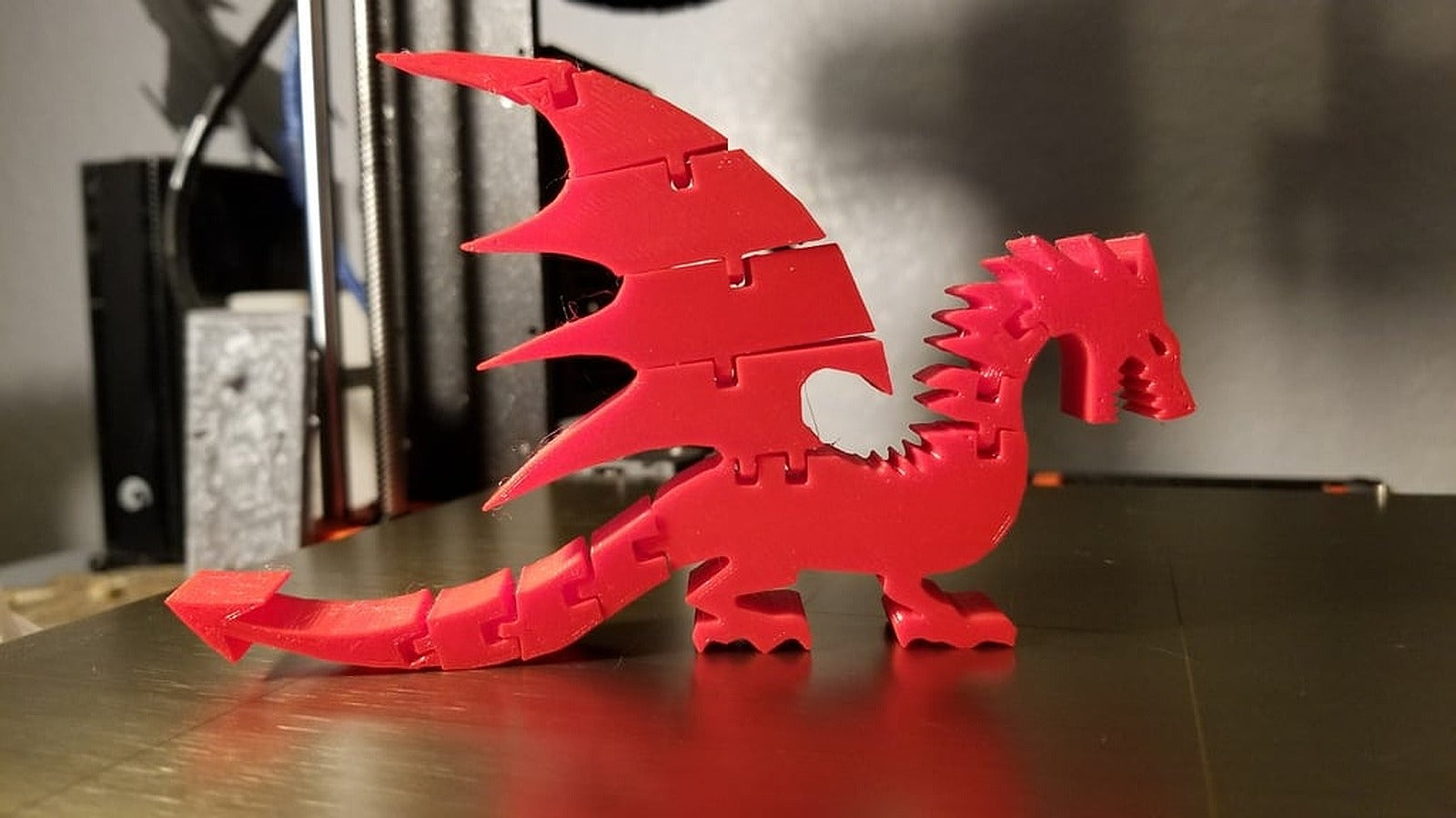 Flexi Dragon – 3D Baskı Modeli