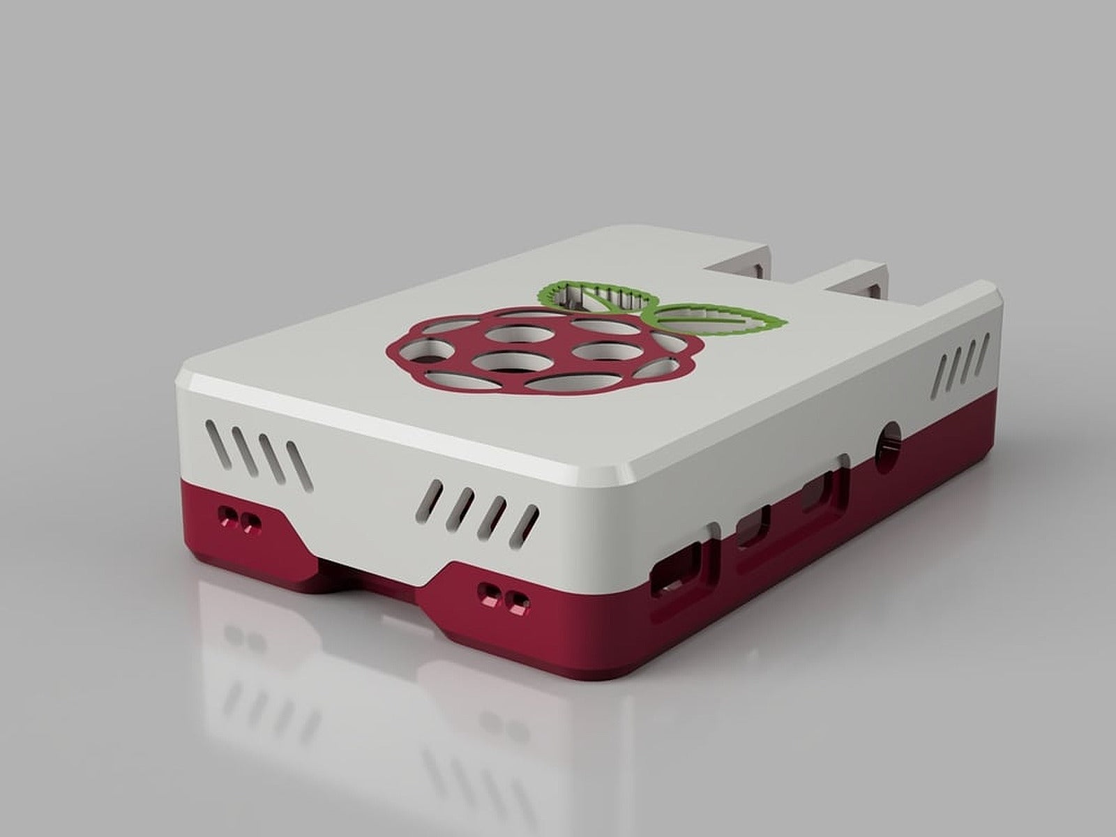 Malolo's screw-less / snap fit  customizable Raspberry Pi 4 kılıf & stand – 3D Baskı Modeli