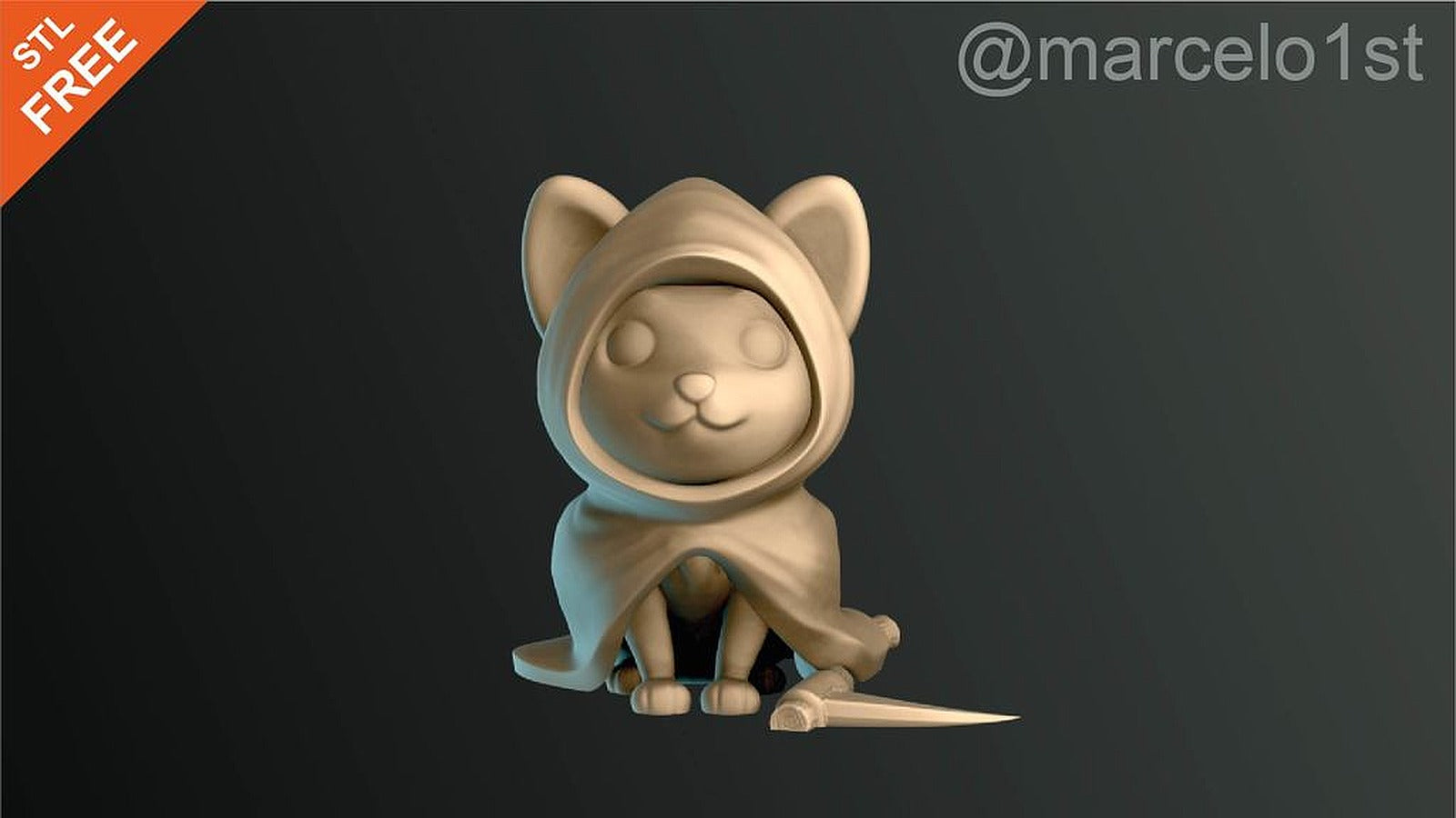 Cat Reaper – 3D Baskı Modeli
