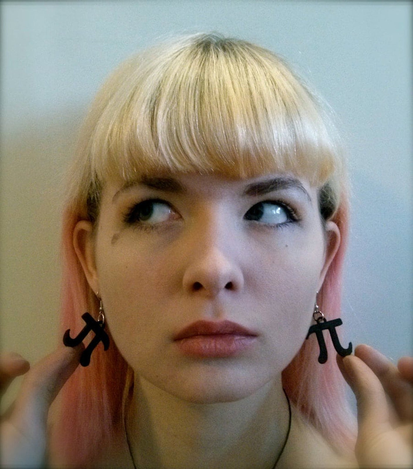 Pi Earrings! Geek Chic Nerdy Jewelry – 3D Baskı Modeli