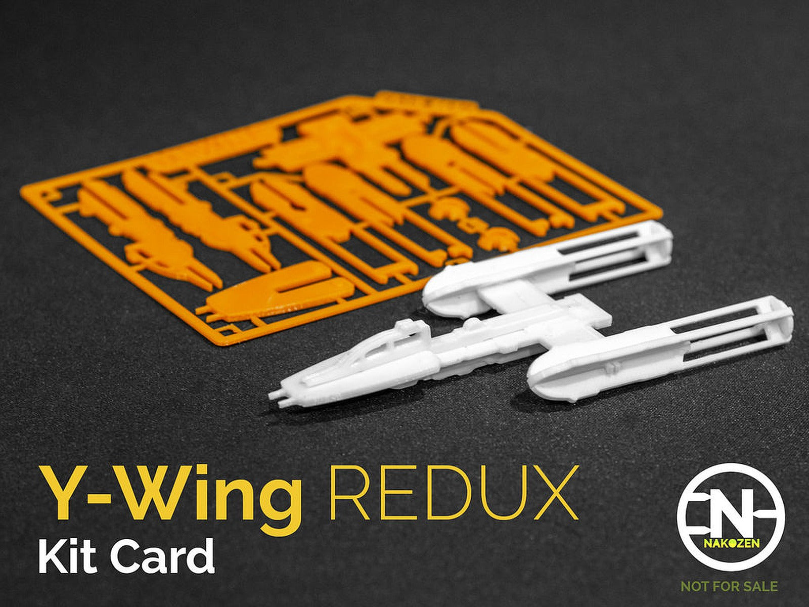 Y-Wing Kit Card REDUX – 3D Baskı Modeli
