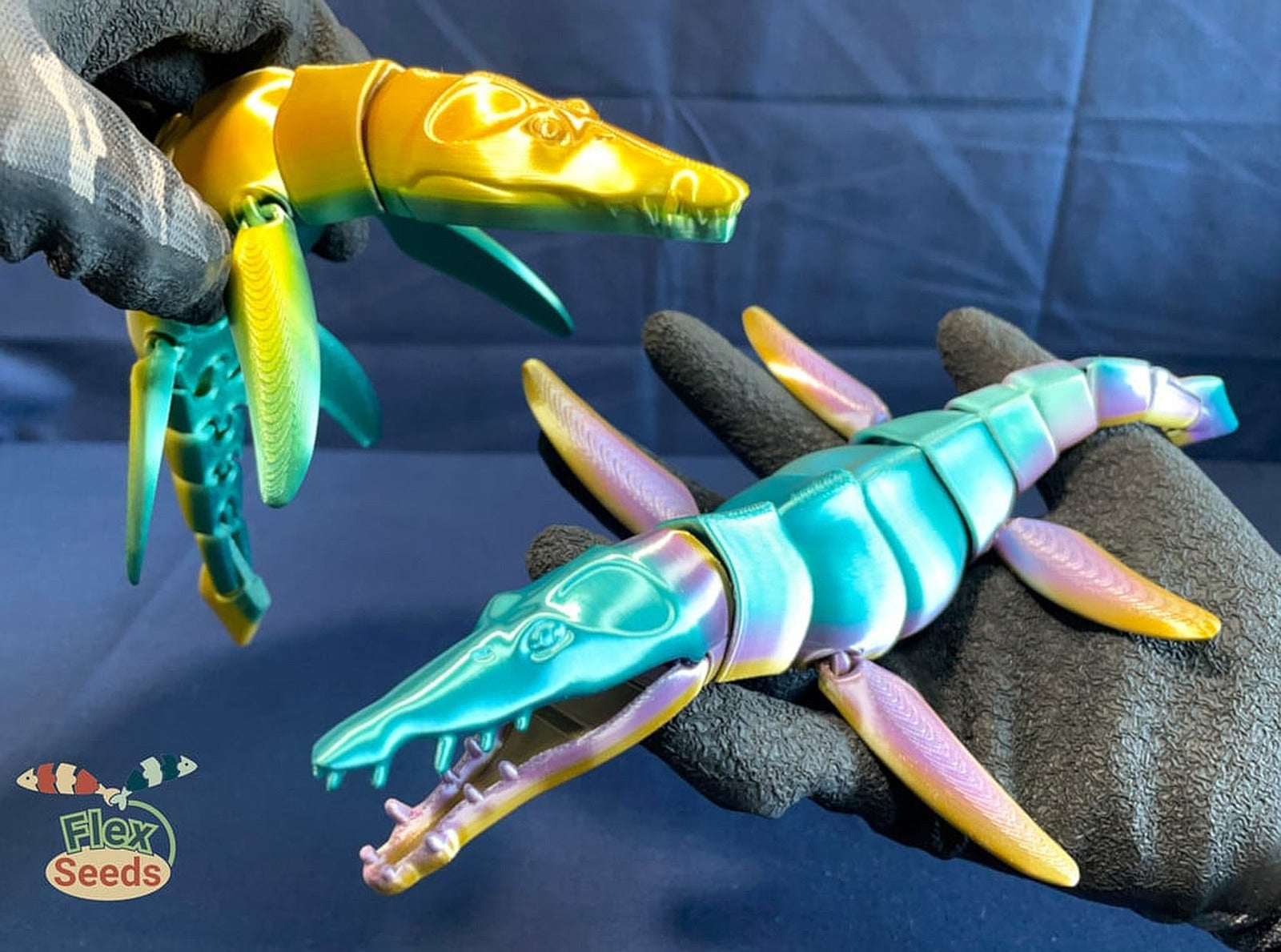 Flexi Liopleurodon (Print-in-place) – 3D Baskı Modeli