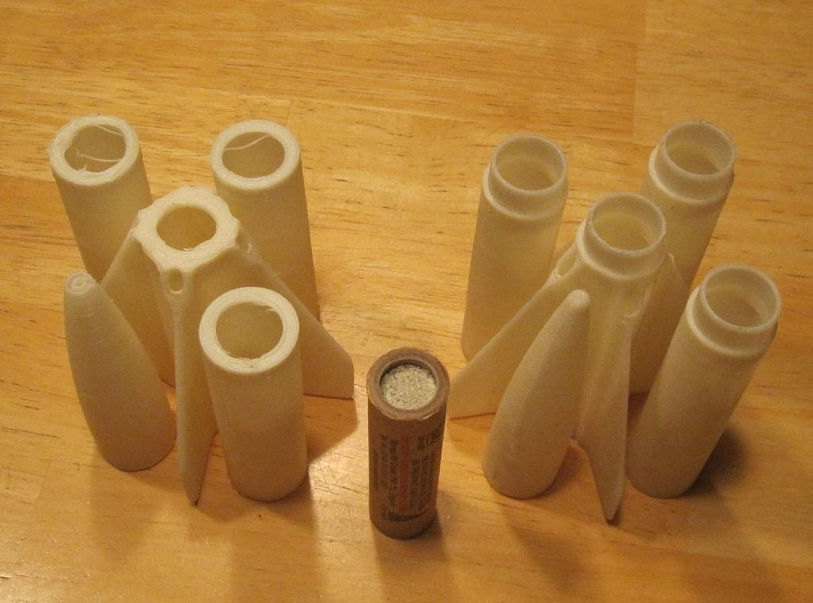 Model Rocket - B & C Engine Size – 3D Baskı Modeli