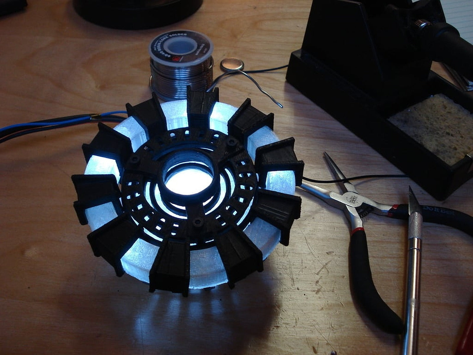 Tony Stark's Arc Reactor – 3D Baskı Modeli