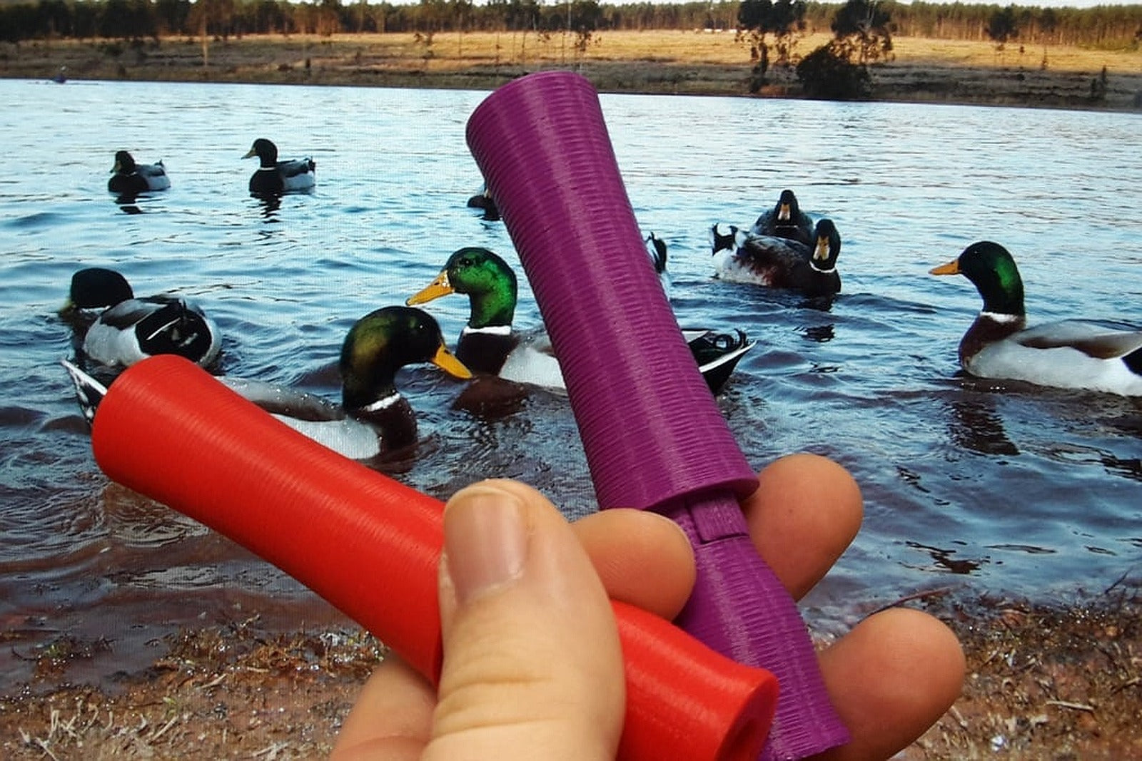 Duck Call with Reed – 3D Baskı Modeli