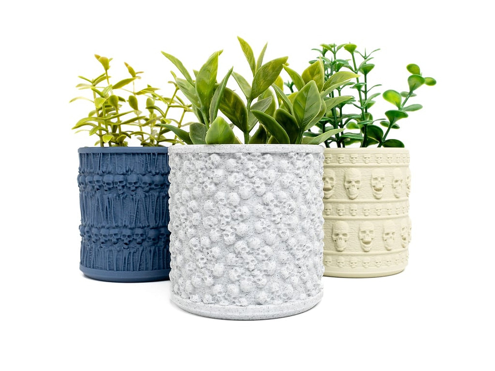 Skull saksı – 3D Baskı Modeli