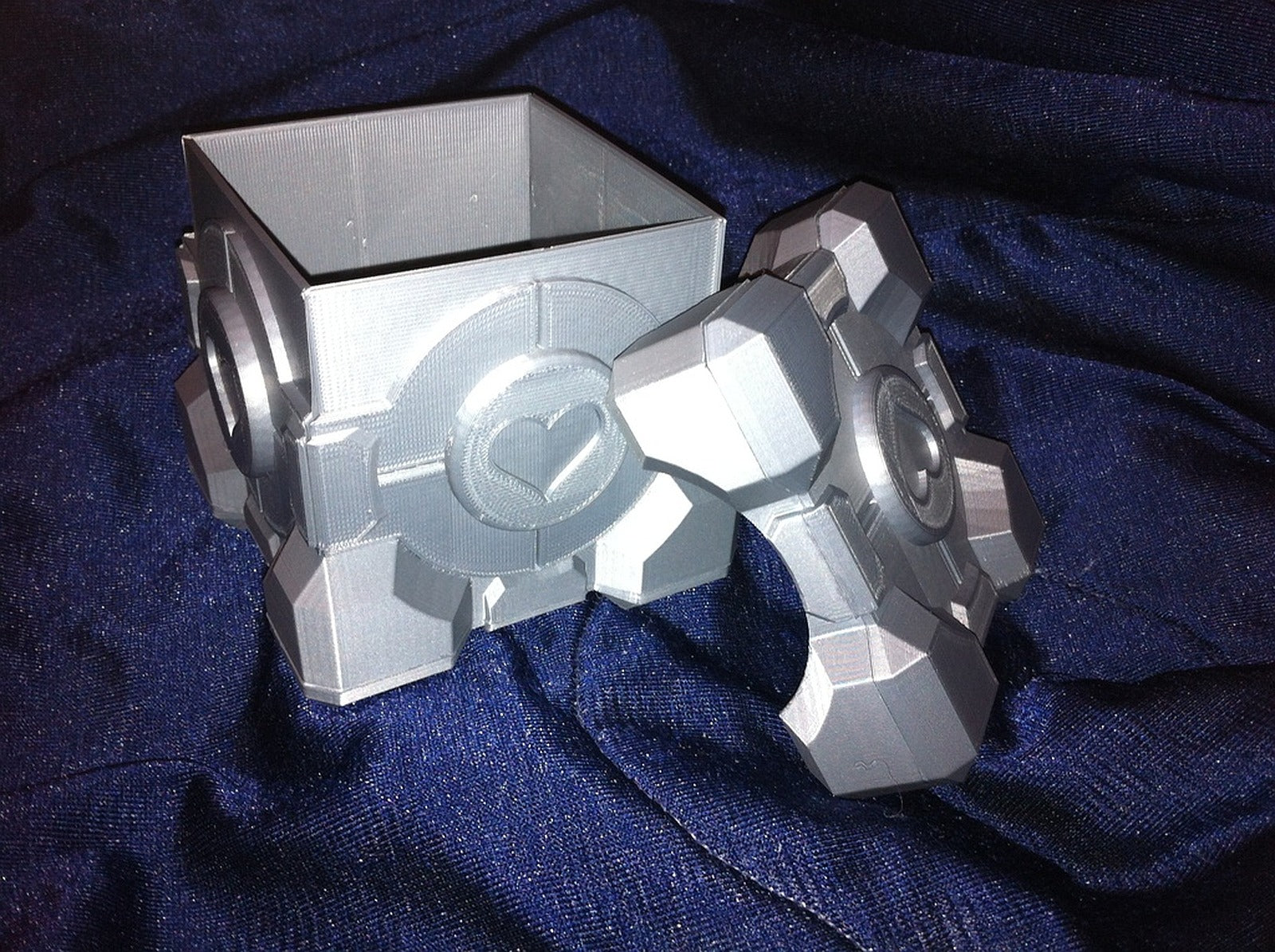 Companion Cube Gift kutu/düzenleyici – 3D Baskı Modeli