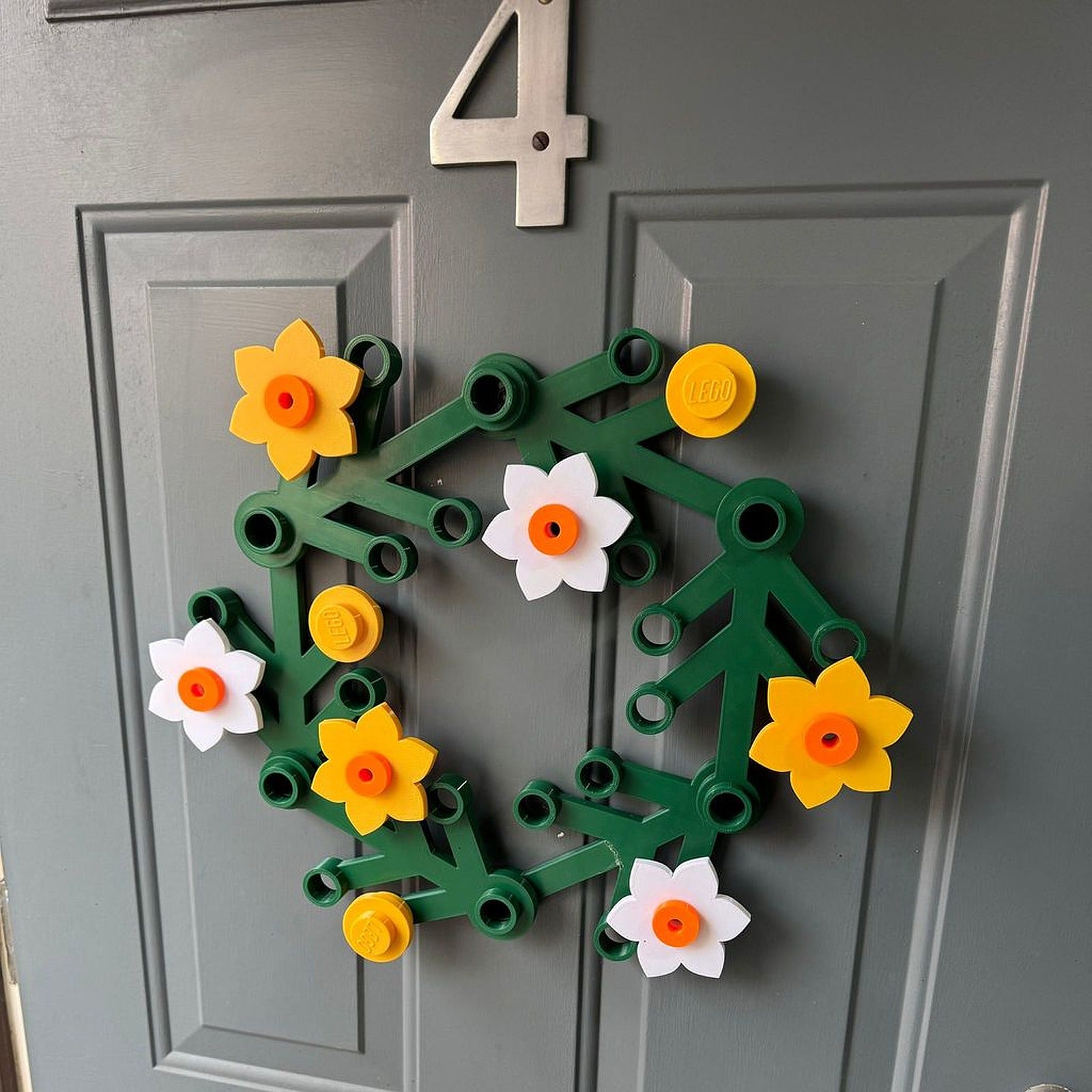 Lego Wreath for Spring/Easter – 3D Baskı Modeli