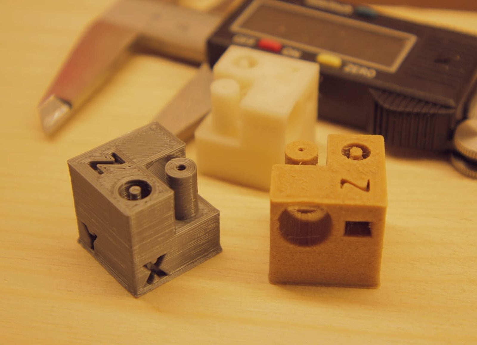 Filament Test Cube – 3D Baskı Modeli