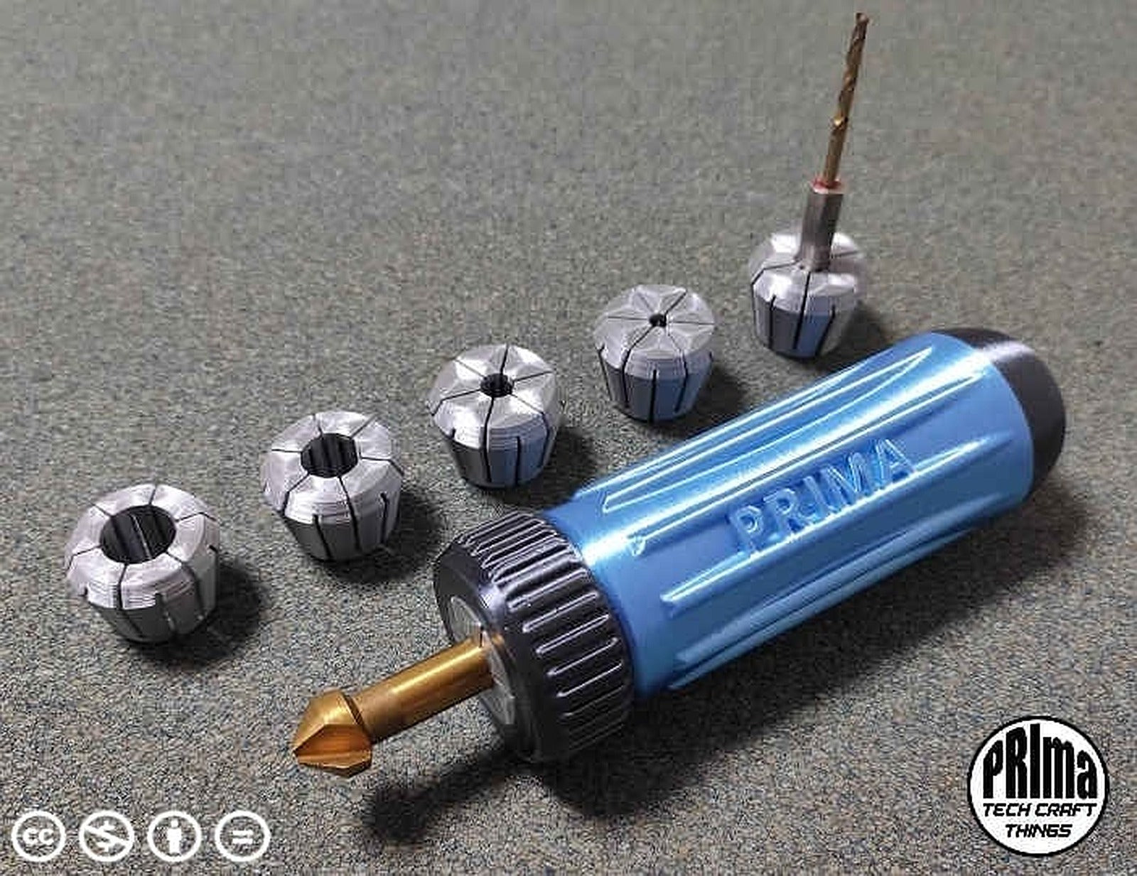 Universal Tool stand  / Collet Clamping System – 3D Baskı Modeli