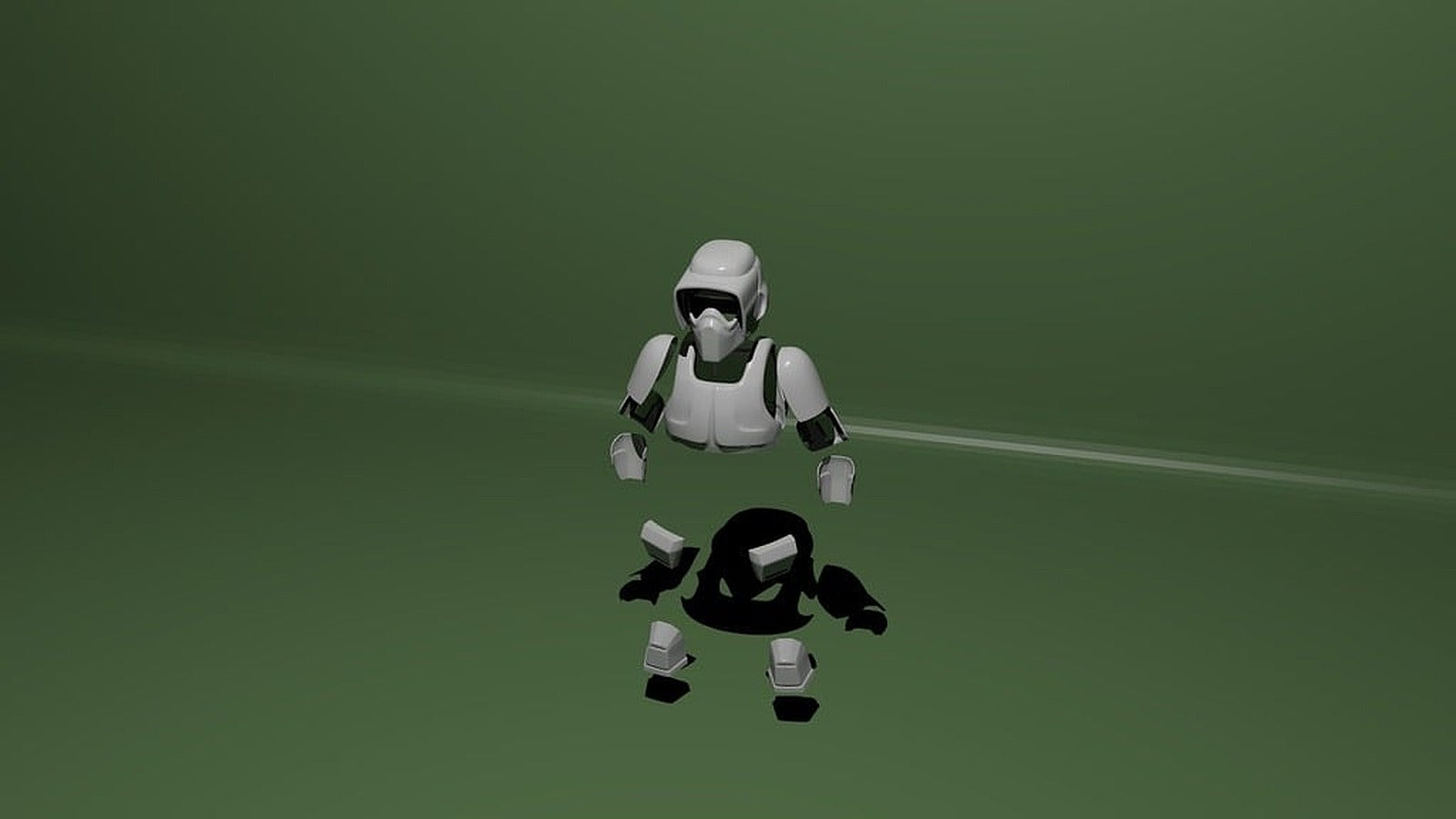 Complete Biker Scout armor Star Wars – 3D Baskı Modeli