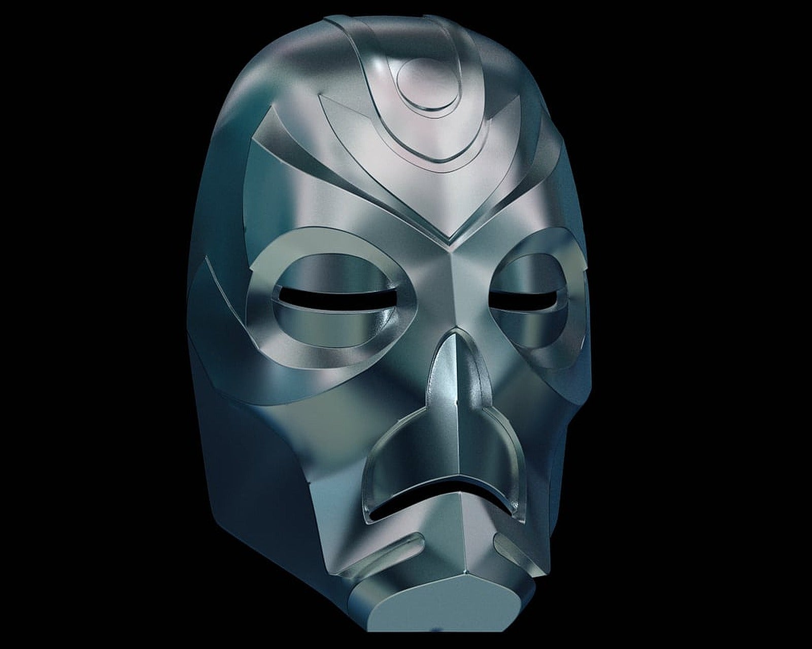 Skyrim Dragon Priest Mask – 3D Baskı Modeli