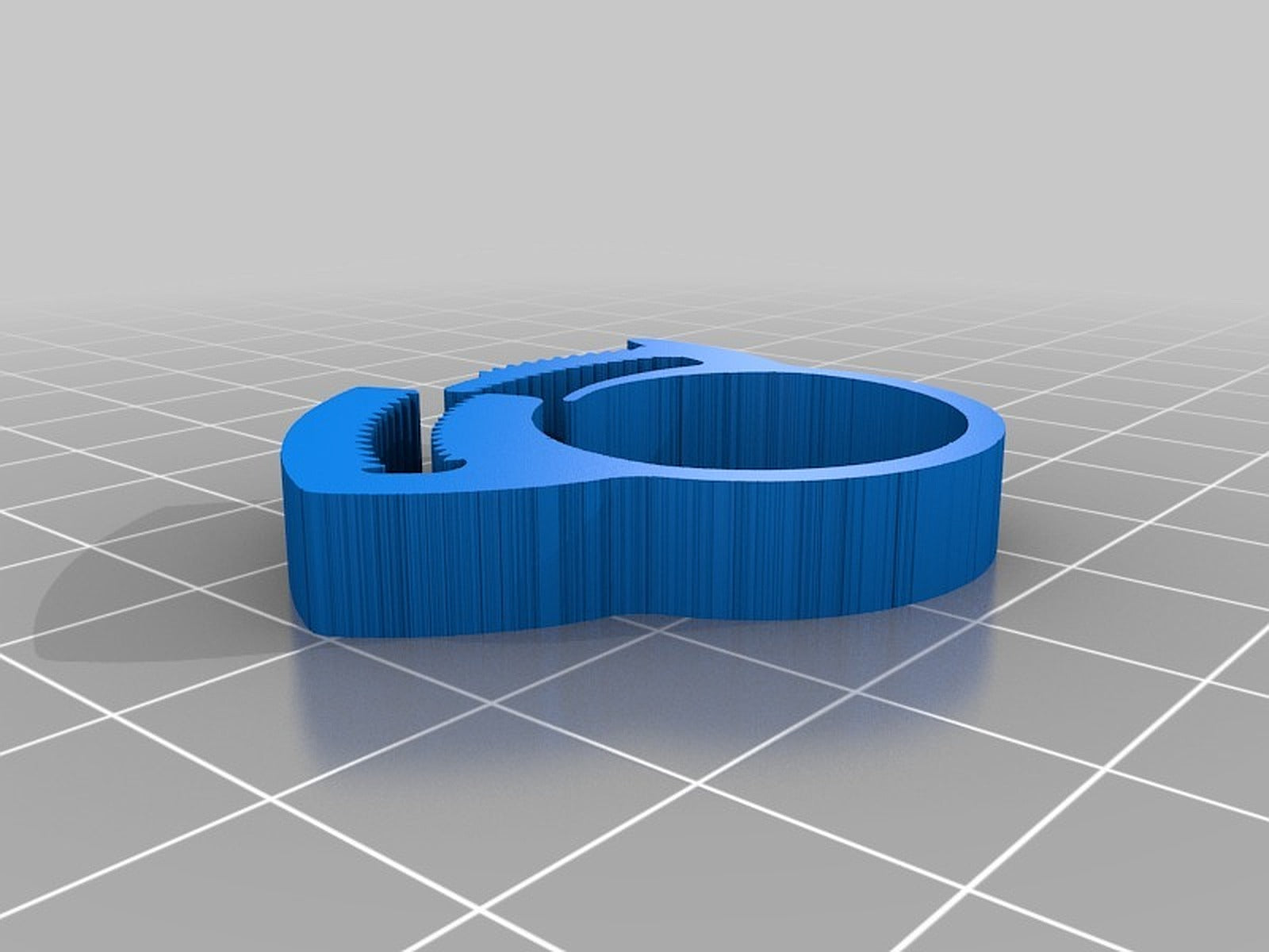 Ratcheting Hose Clamp – 3D Baskı Modeli