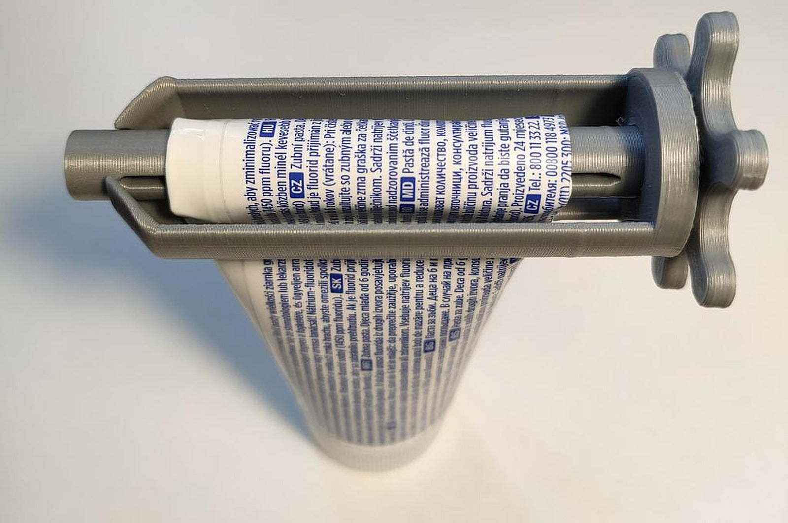 Toothpaste Tube Ratchet Squeezer – 3D Baskı Modeli