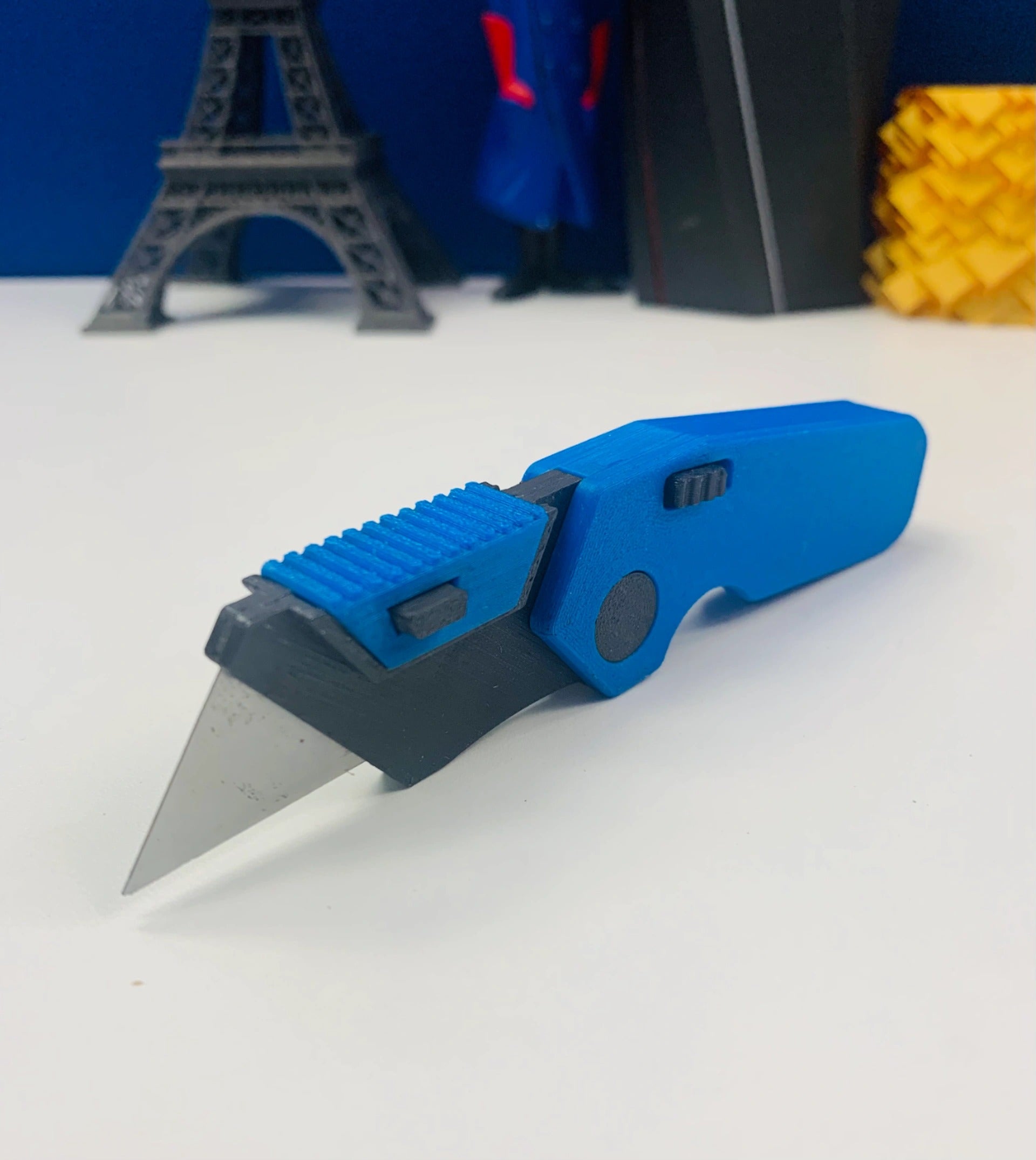 Folding Pocket Utility Knife – 3D Baskı Modeli