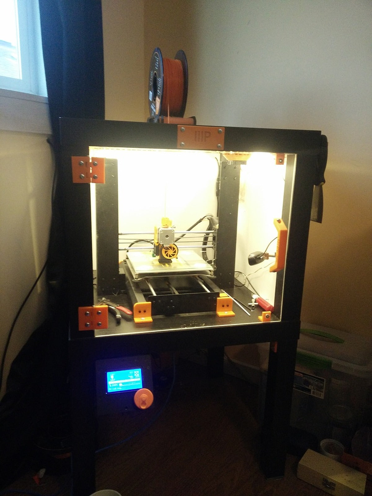 Ikea Enclosure for Monoprice Maker Select/Wanhao Duplicator i3 – 3D Baskı Modeli