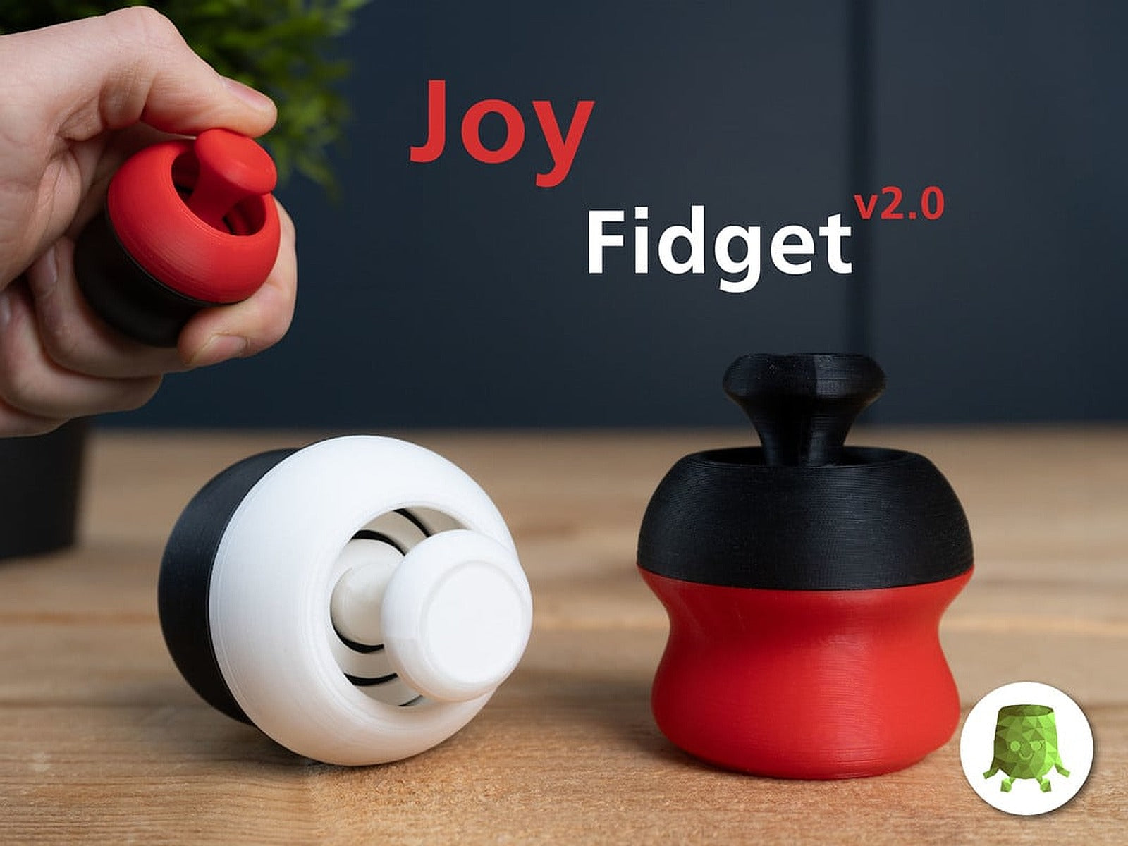 Joy Fidget 2.0 – 3D Baskı Modeli