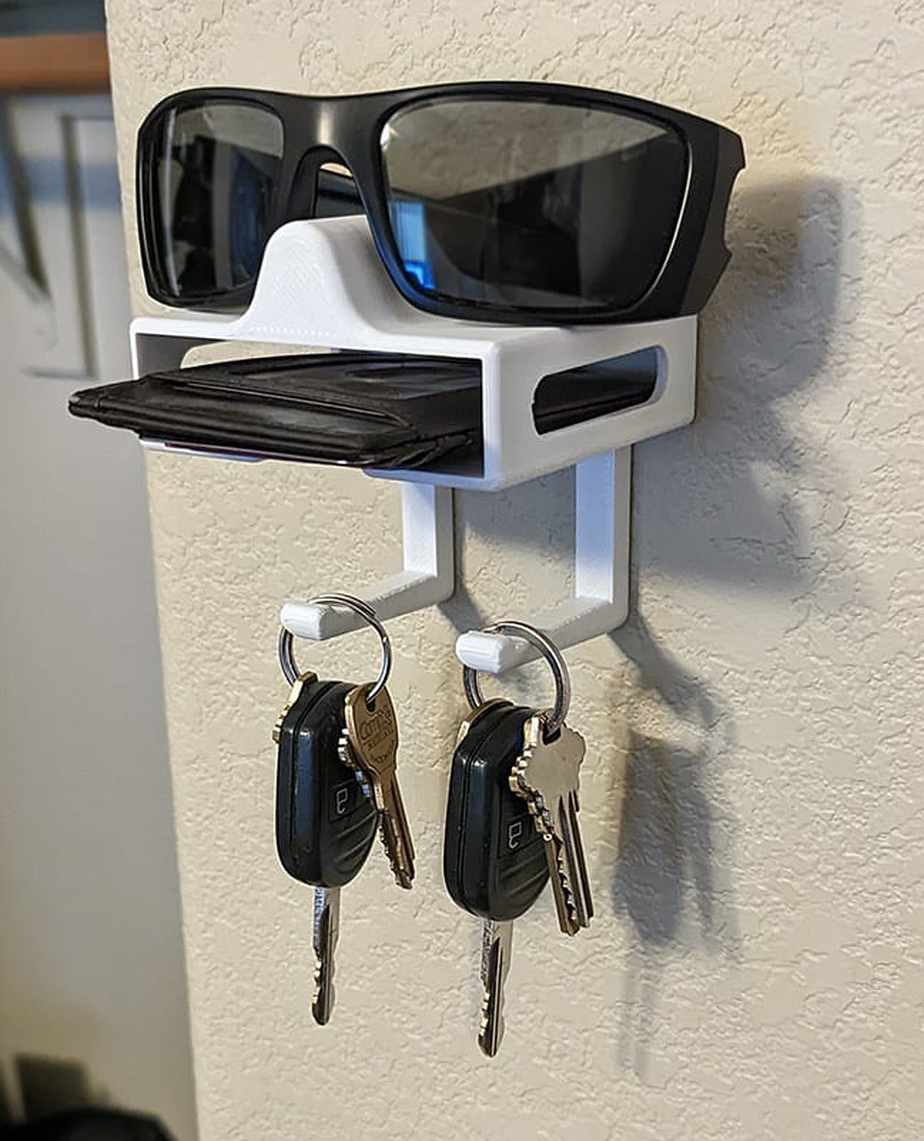 Wallet, Keys & Glasses Wall stand – 3D Baskı Modeli