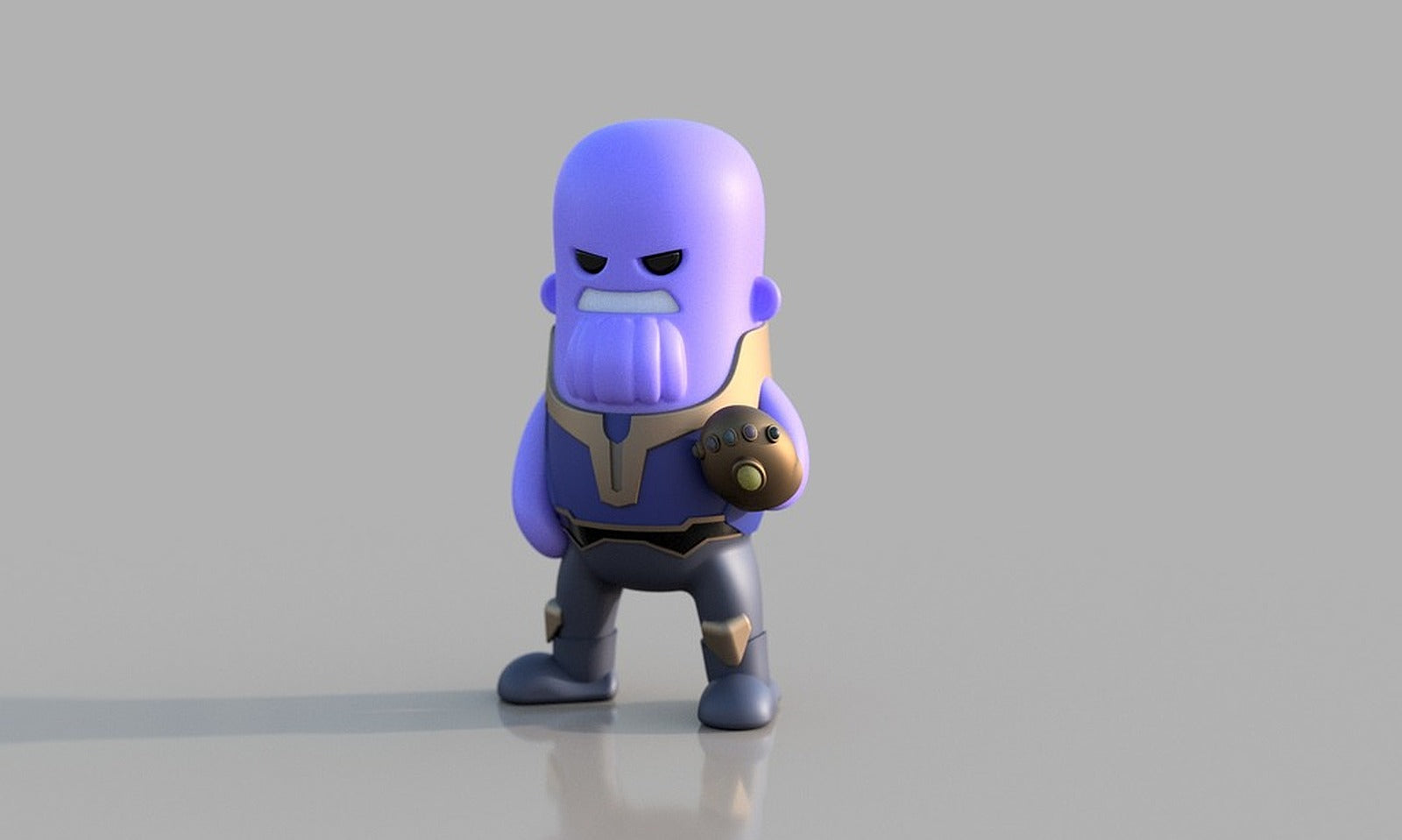 Mini Thanos - Avengers Infinity War – 3D Baskı Modeli