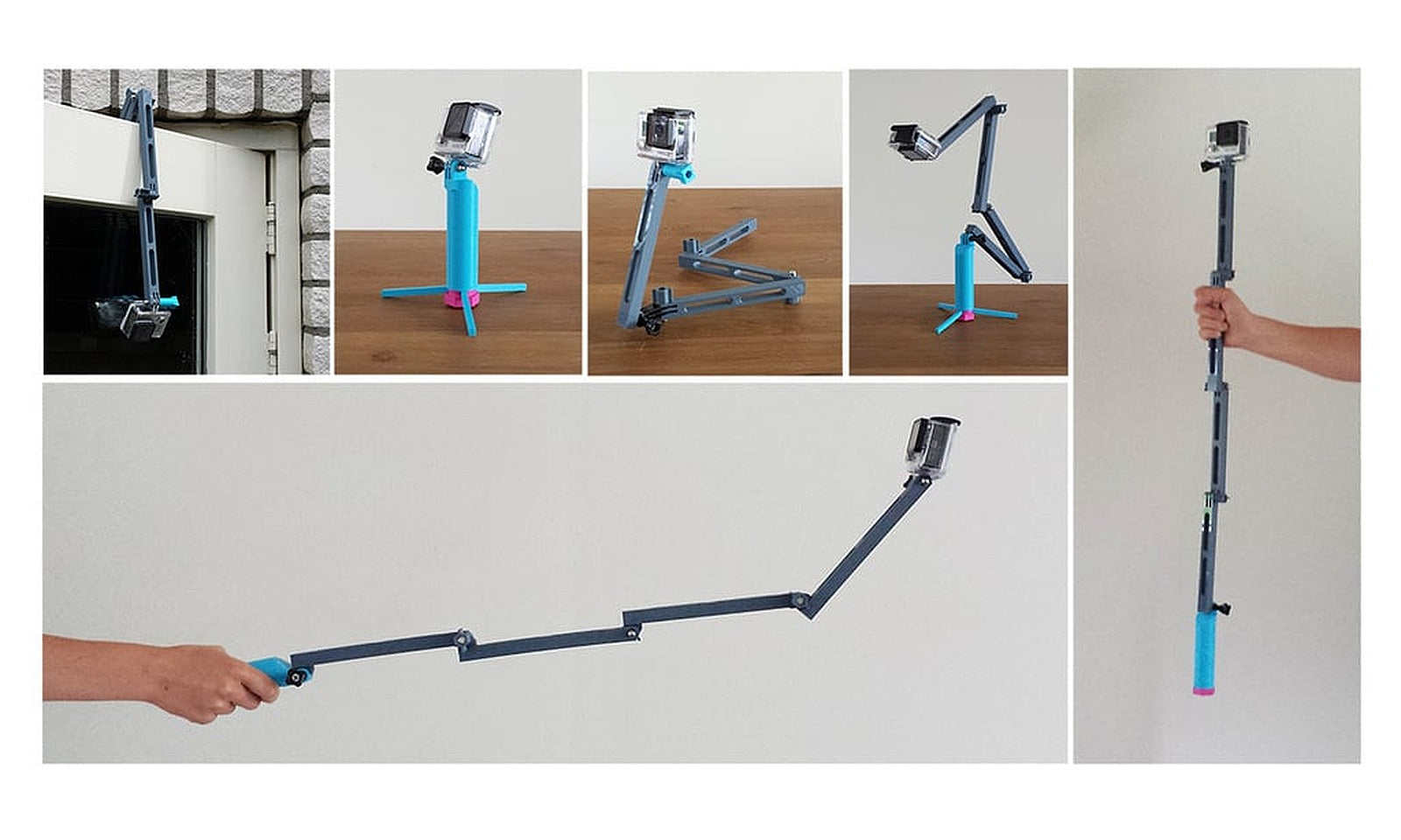 GoPro counter balance folding stick. – 3D Baskı Modeli