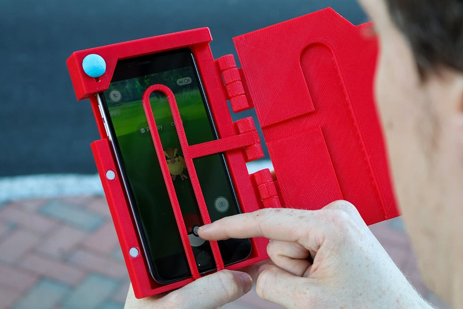 The GO kılıf: A Pokedex Aimer telefon kılıf! – 3D Baskı Modeli