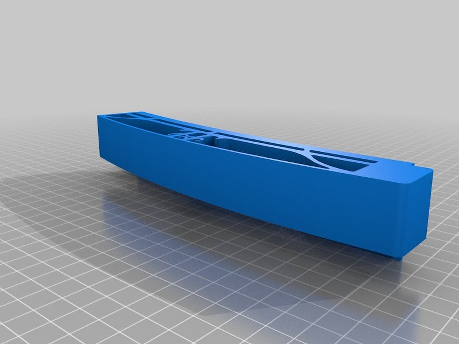 desk bridge lamp with LED stripes – 3D Baskı Modeli