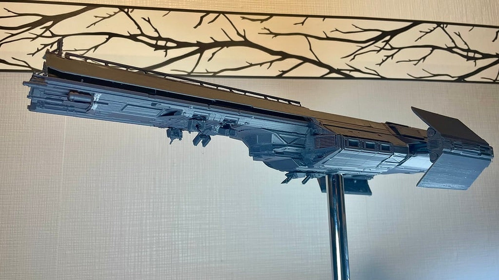 Helldivers 2 Super Destroyer - The real inGame model, actual Printable – 3D Baskı Modeli