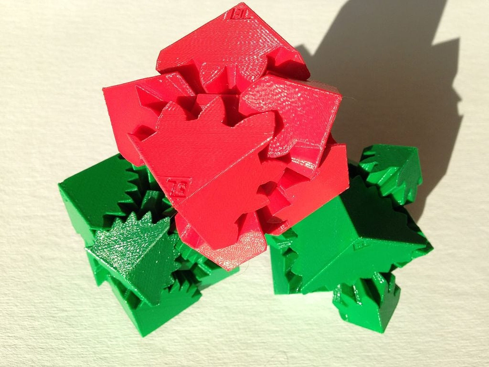 Three Cube Gears – 3D Baskı Modeli