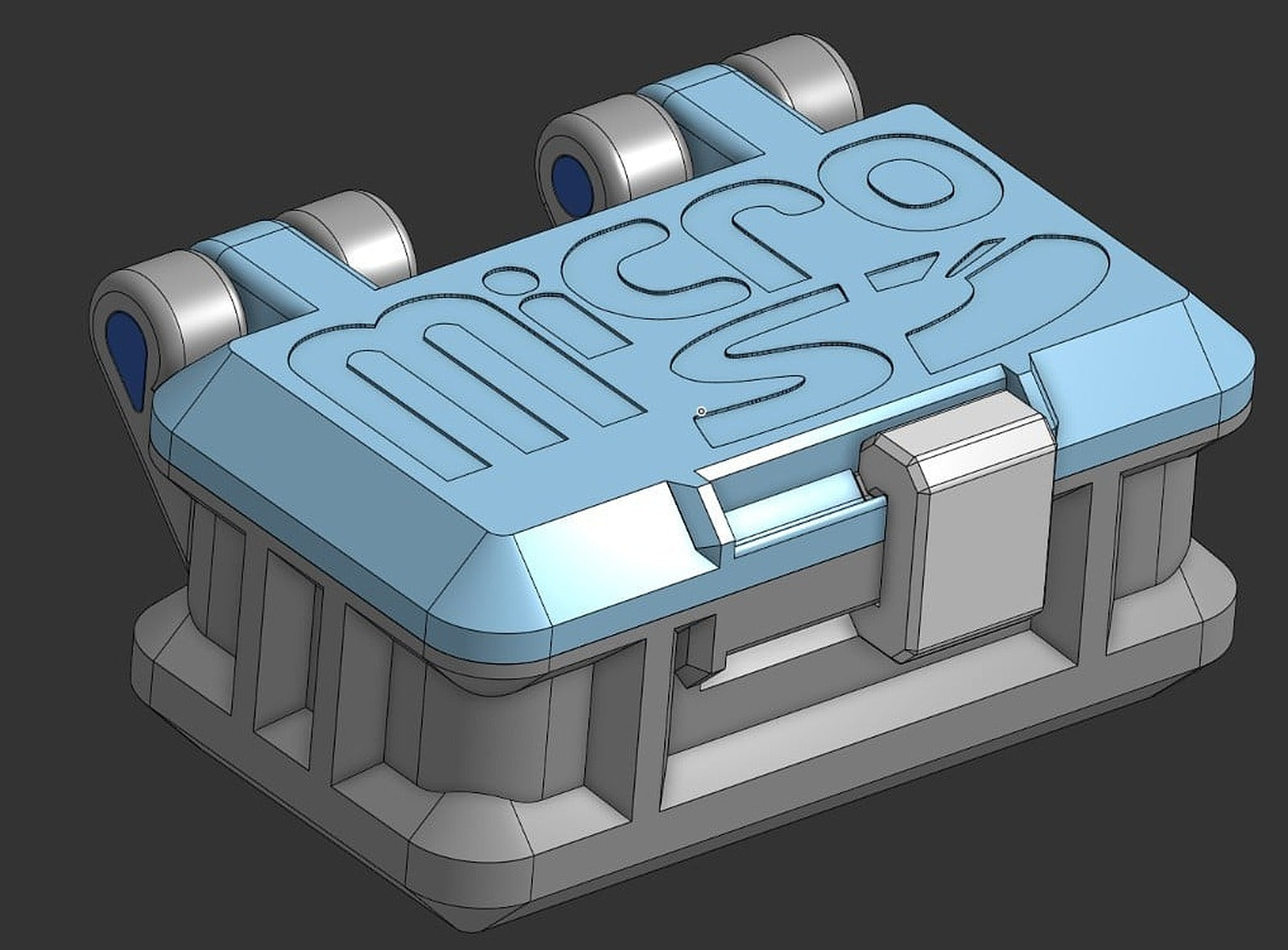 Micro SD kutu/düzenleyici kılıf – 3D Baskı Modeli