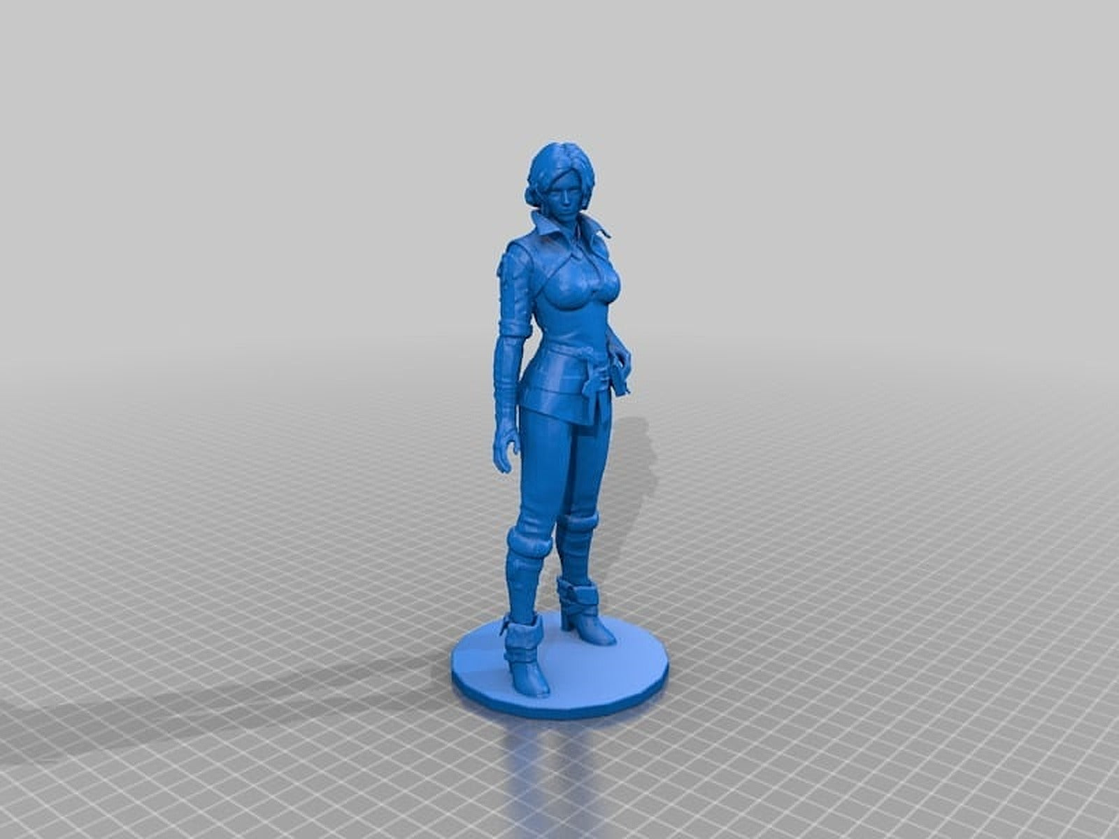 Triss - The Witcher / 20cm / 3d stl obj model – 3D Baskı Modeli
