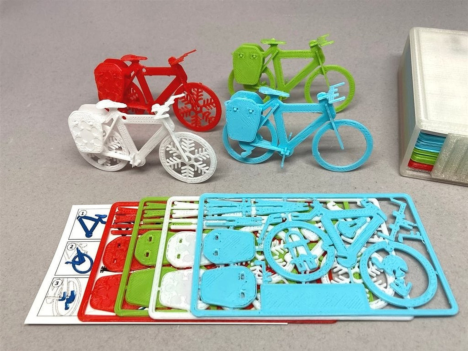 Touring Bike Business Card – 3D Baskı Modeli