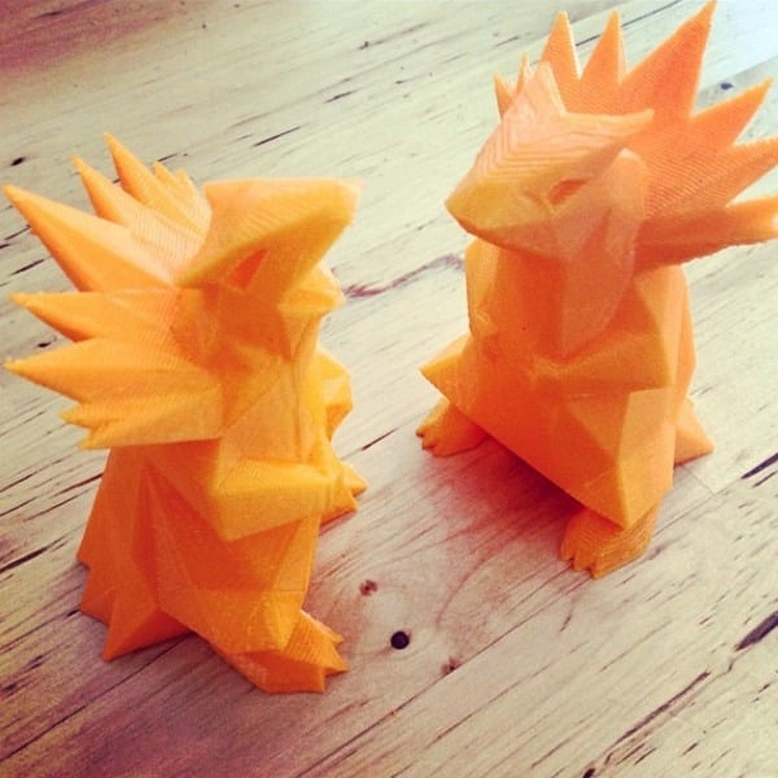 Low-Poly Typhlosion – 3D Baskı Modeli